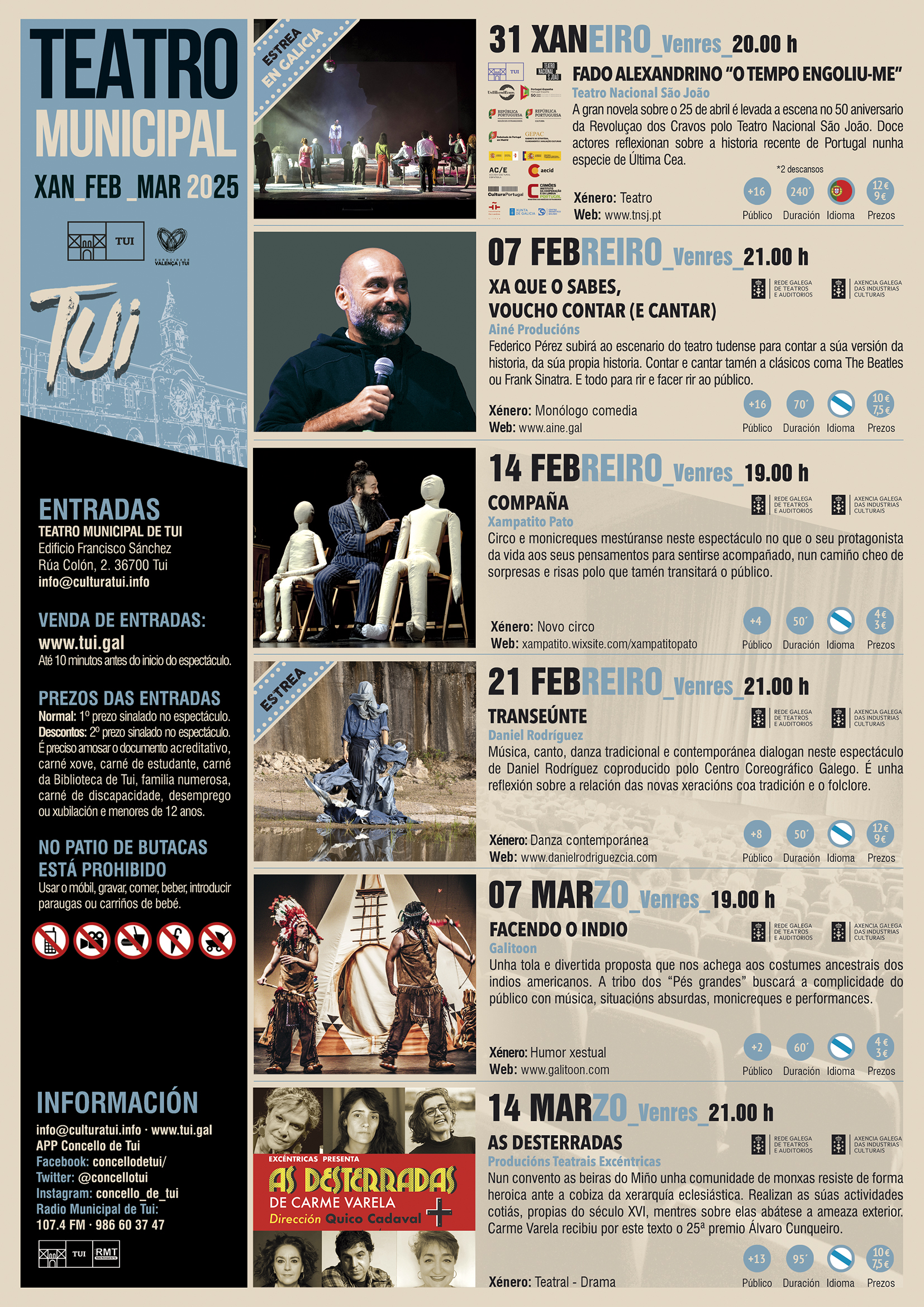 22012025 Cartel Programación 1º Trimestre 2025