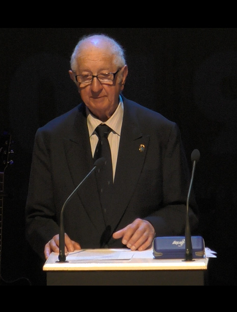 28122024 Carlos Fonterosa na lectura do pregón de San Telmo en 2019