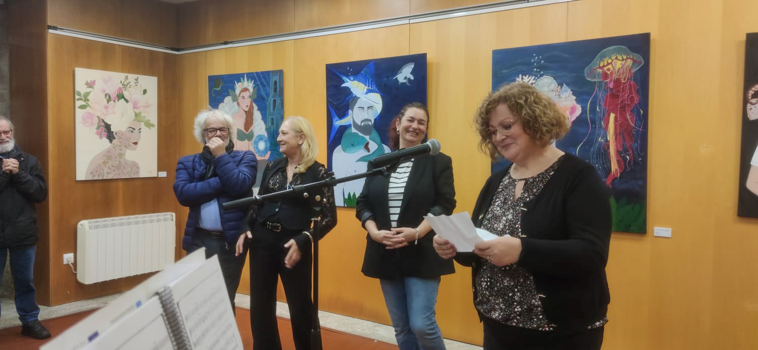 Acto inaugural exposición colectiva As Eiros. Xaneiro 2025 (1)