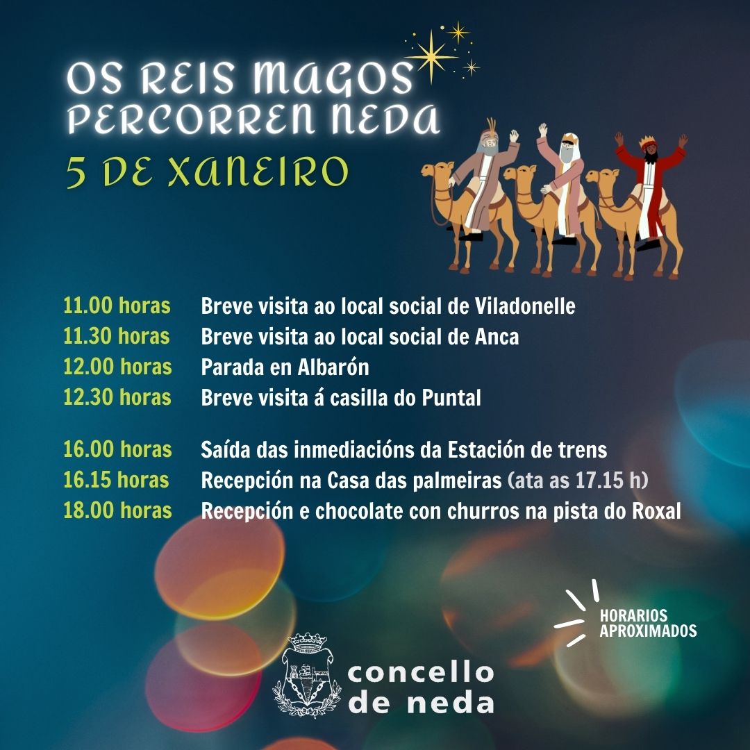 CABALGATA REIS MAGOS NEDA