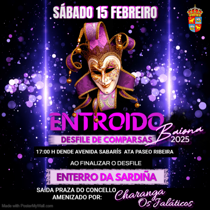 CARTEL CARNAVAL ENTROIDO 2025