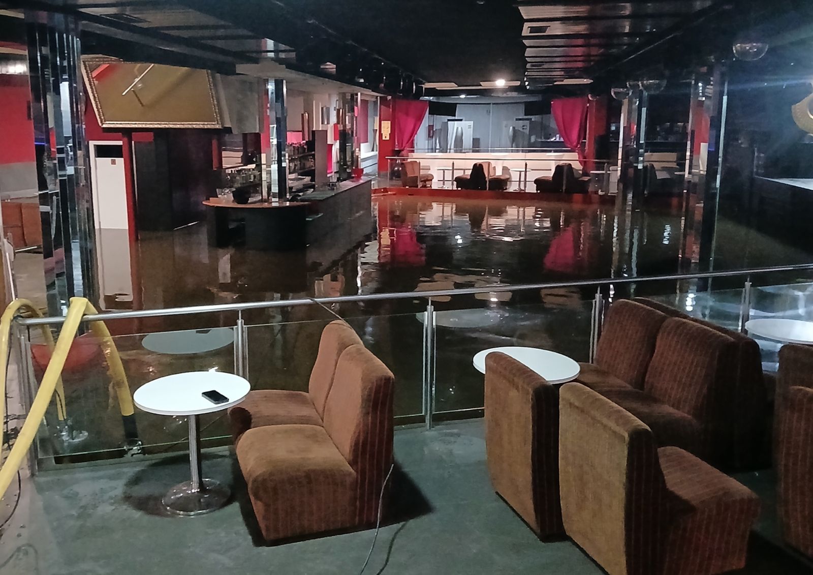 CPB – Inundación Discoteca Fortaleza en Santa Comba (1)