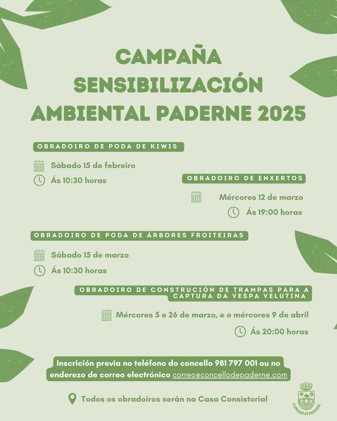 Campaña Sensibilizacion Ambiental Paderne
