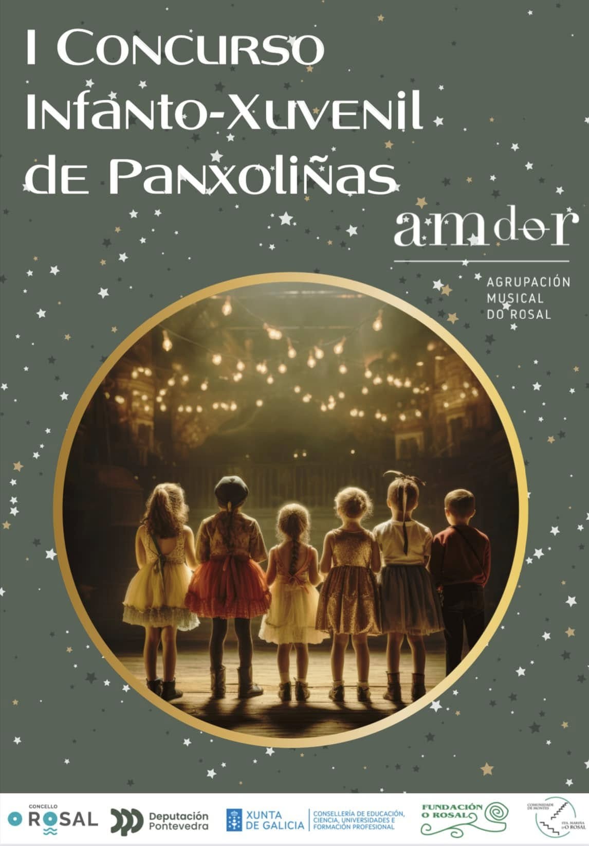 Espiìrito navidenÞo e talento no I Concurso Infanto-Xuvenil de PanxolinÞas da Agrupacioìn Musical do Rosal