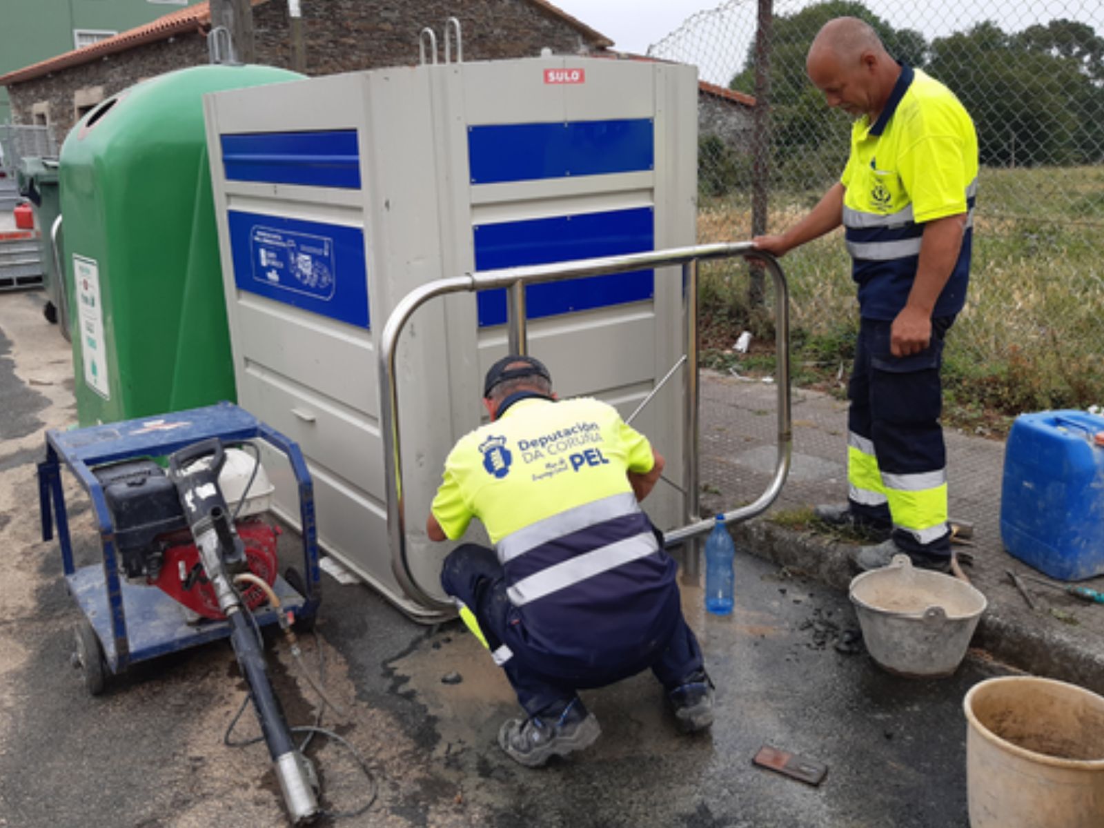 Instalación anclaxes no 2023