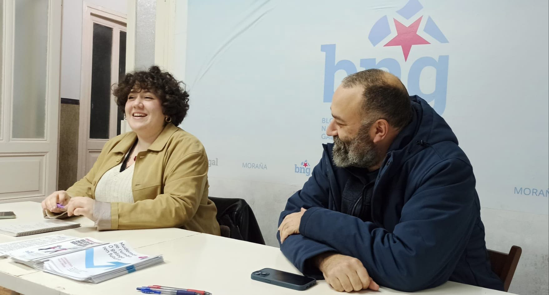 Lucía Silva e Enrique Fernández