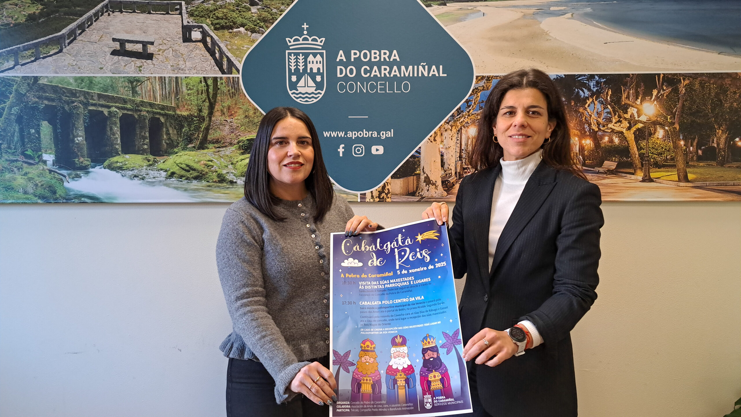 Presentación visita Reis Magos 2025