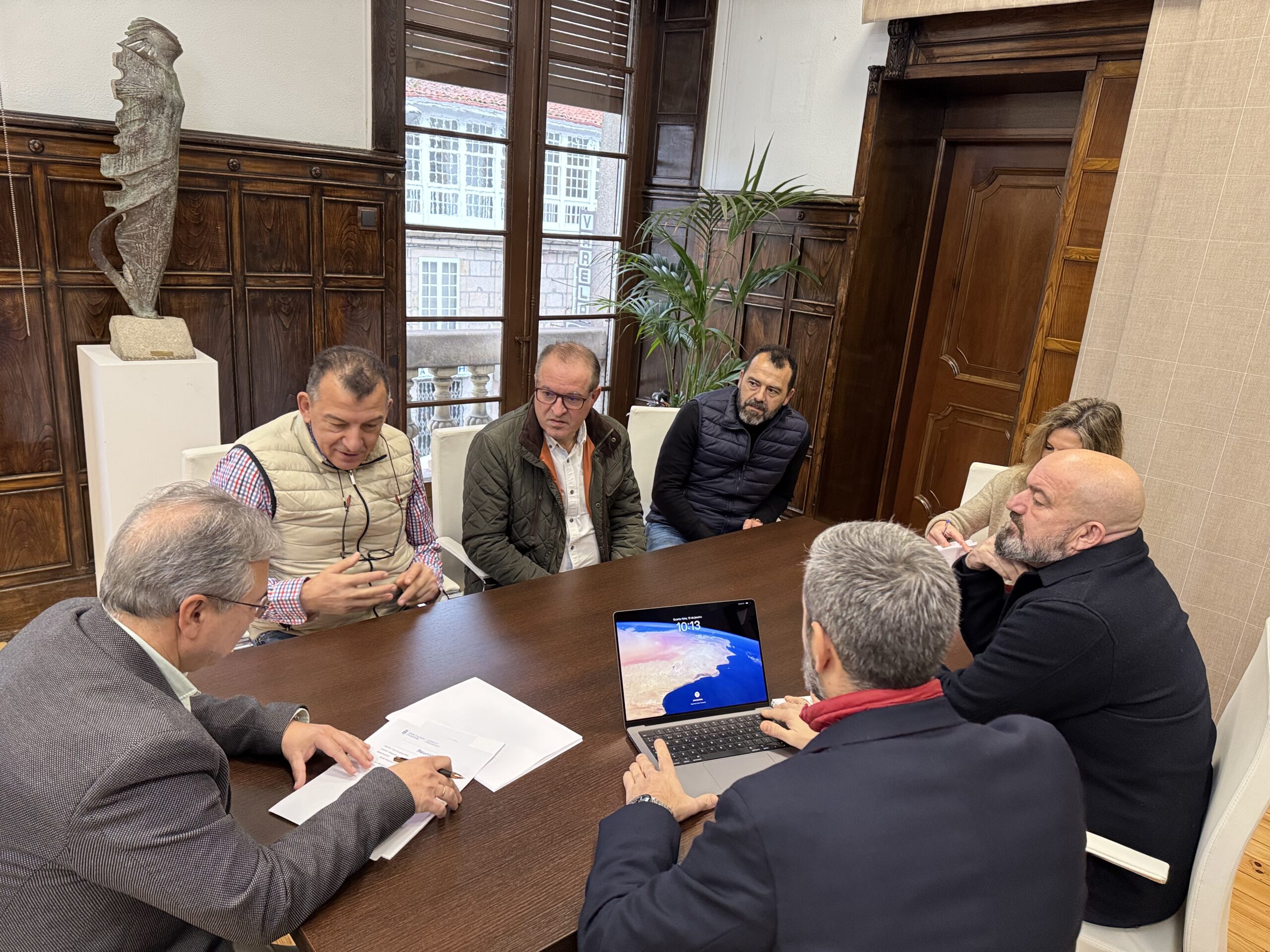 Reunión coa Asociación Amigos da Cociña de Galicia 1