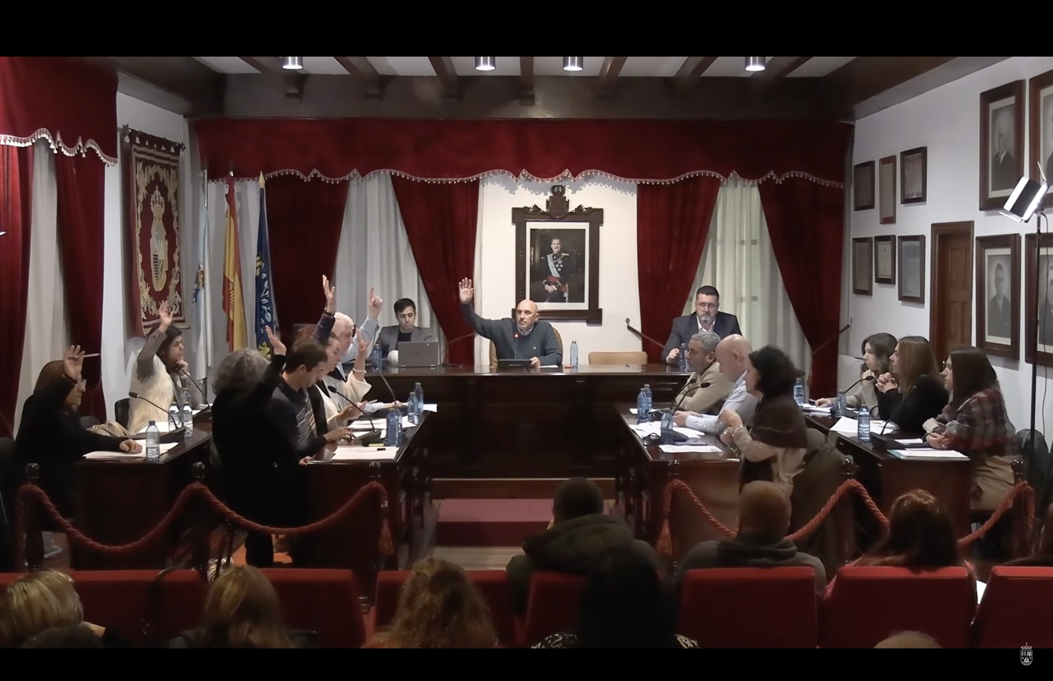 Sesión ordinaria do Pleno da corporación do 30 de xaneiro de 2025