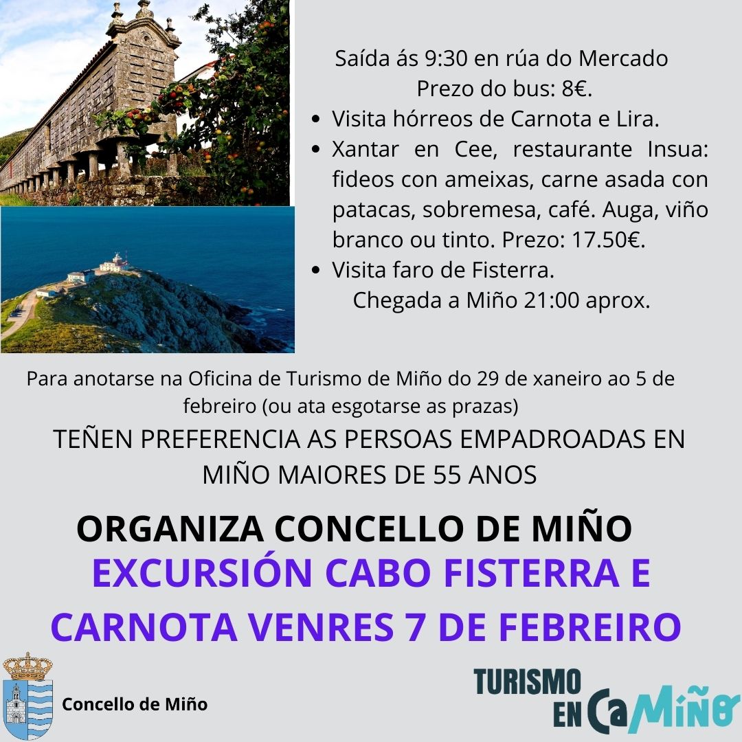 VIAXE FISTERRA E CARNOTA