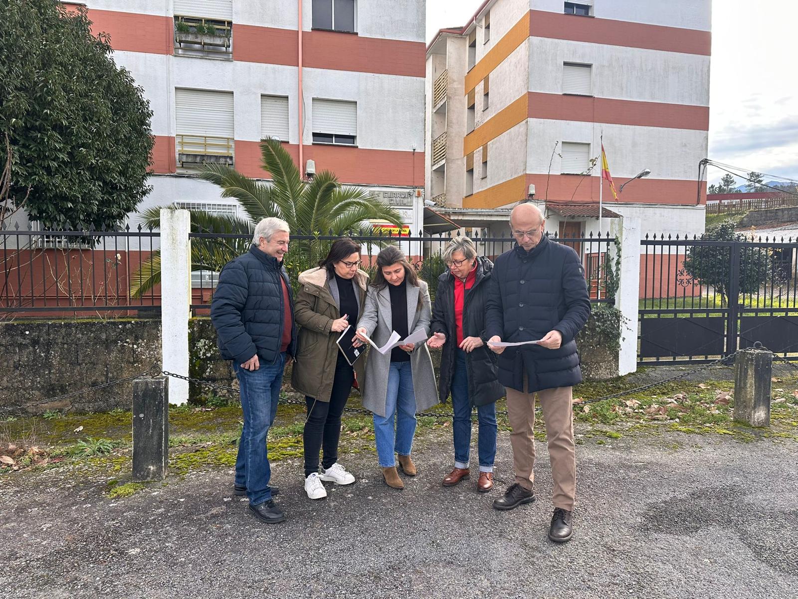 Visita Foto cuartel de Lobios el 240112