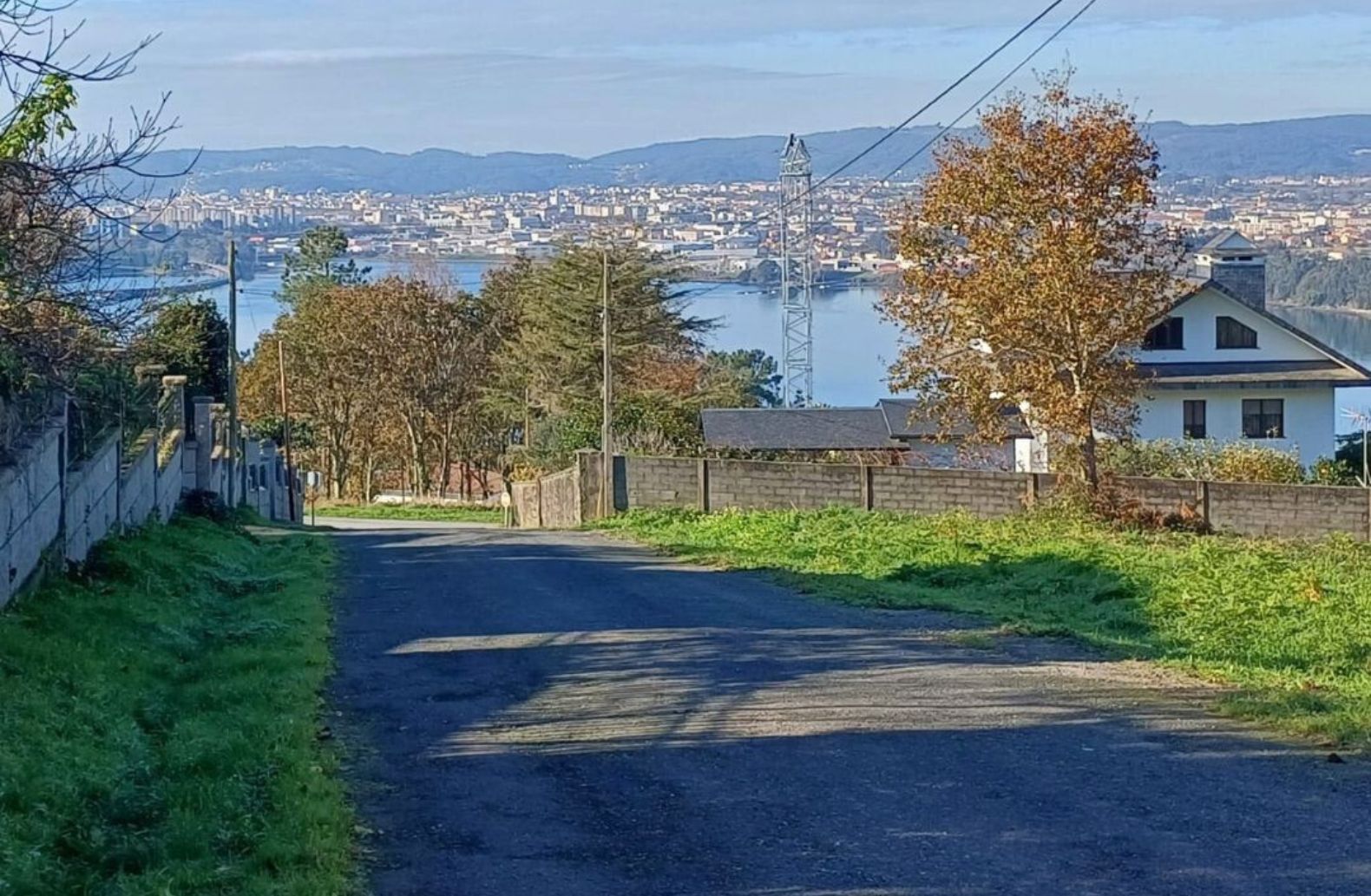 Zona de Gunduriz onde se desenvolverán as obras