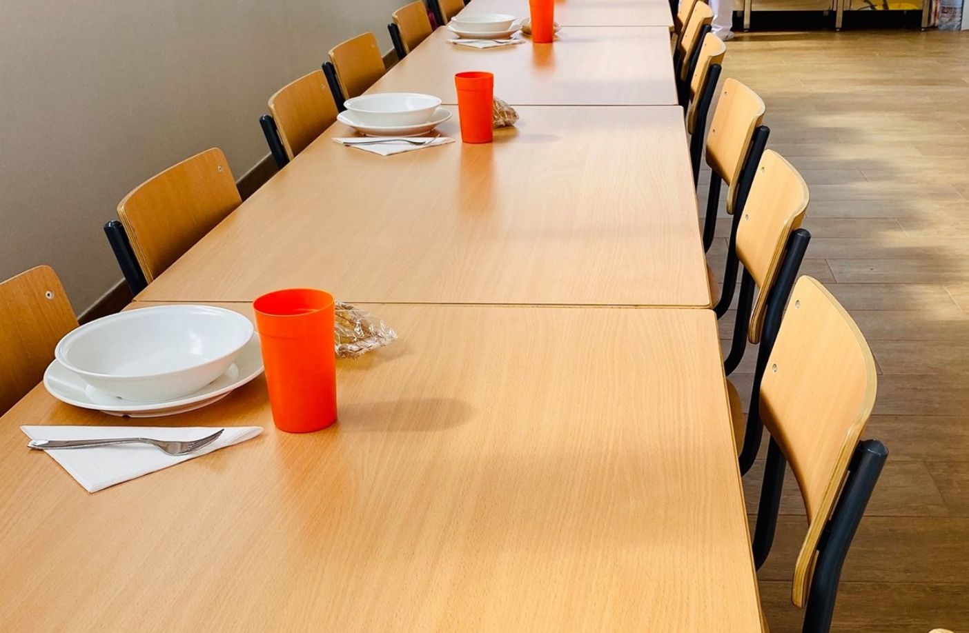 comedor escolar dun dos centros