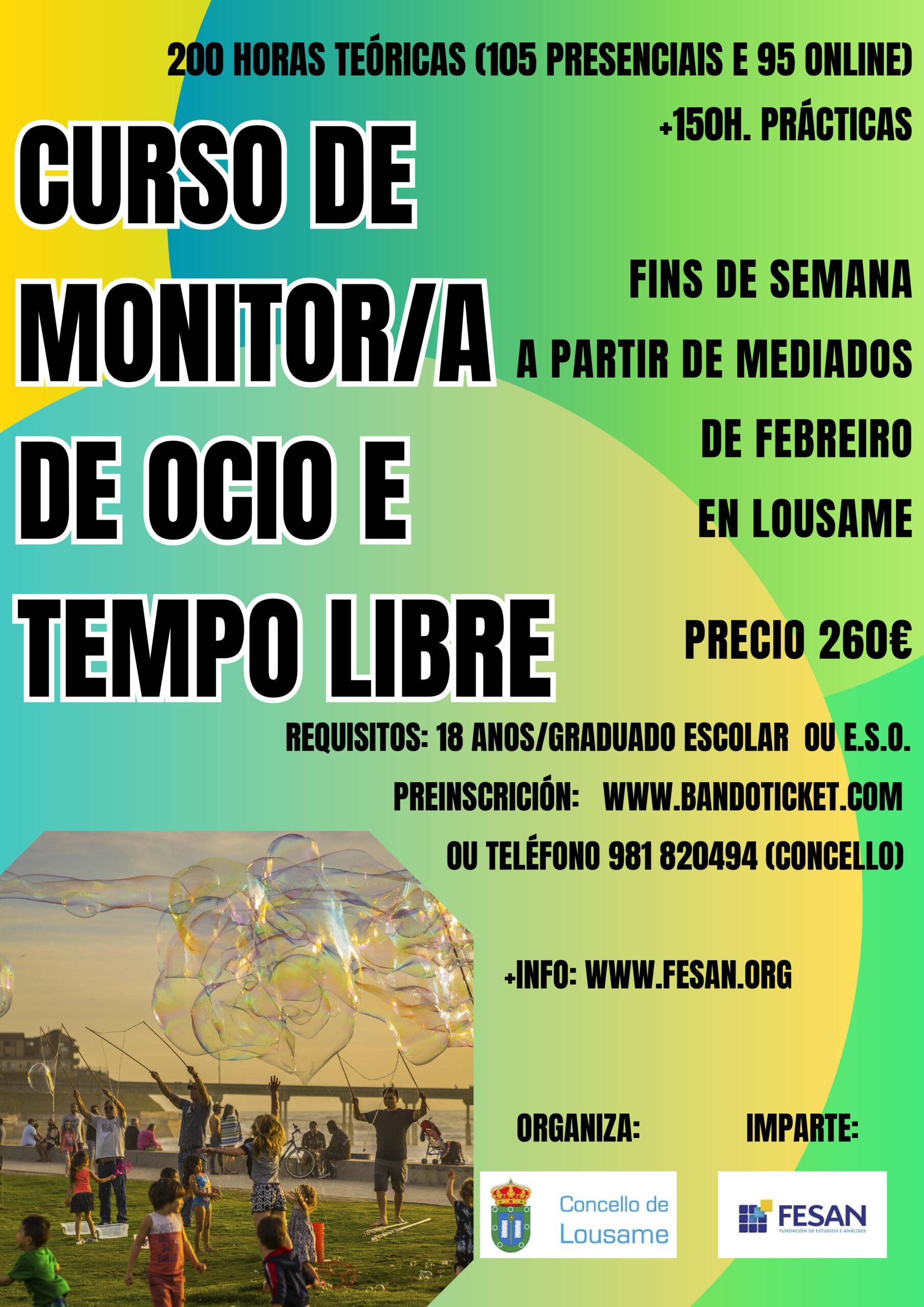 200 HORAS TEÓRICAS (105 PRESENCIAIS E 95 ONLINE)