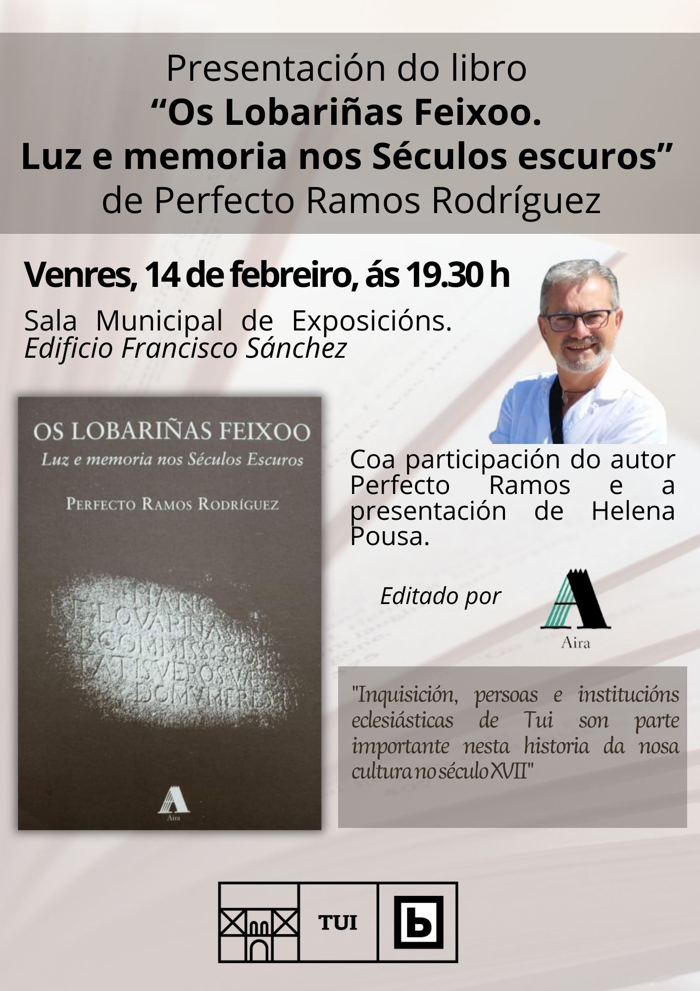 12022025 Cartel -Presentación libro _Os Lobariñas Feixoo.