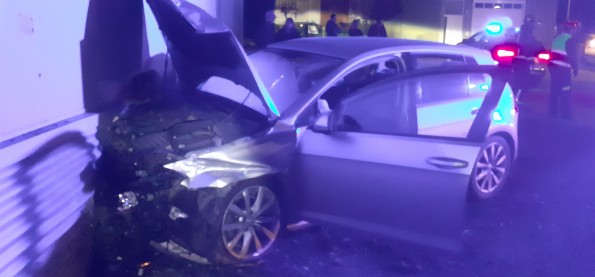 Accidente tráfico no Concello de Carballo