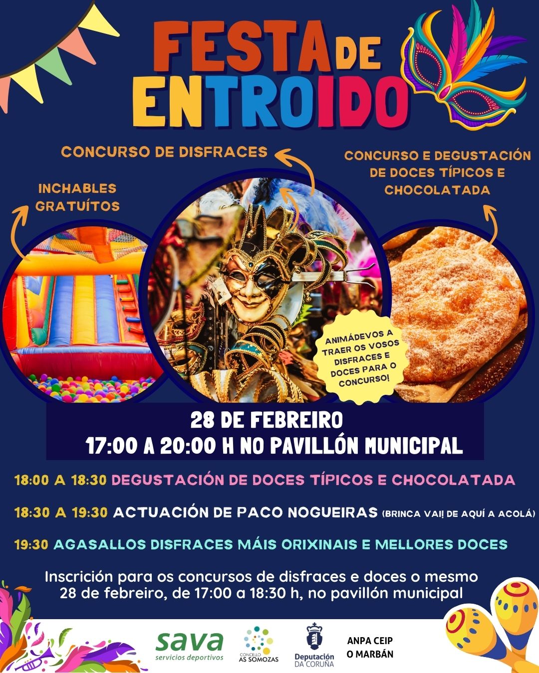 CARTEL AS SOMOZAS – ENTROIDO 2025