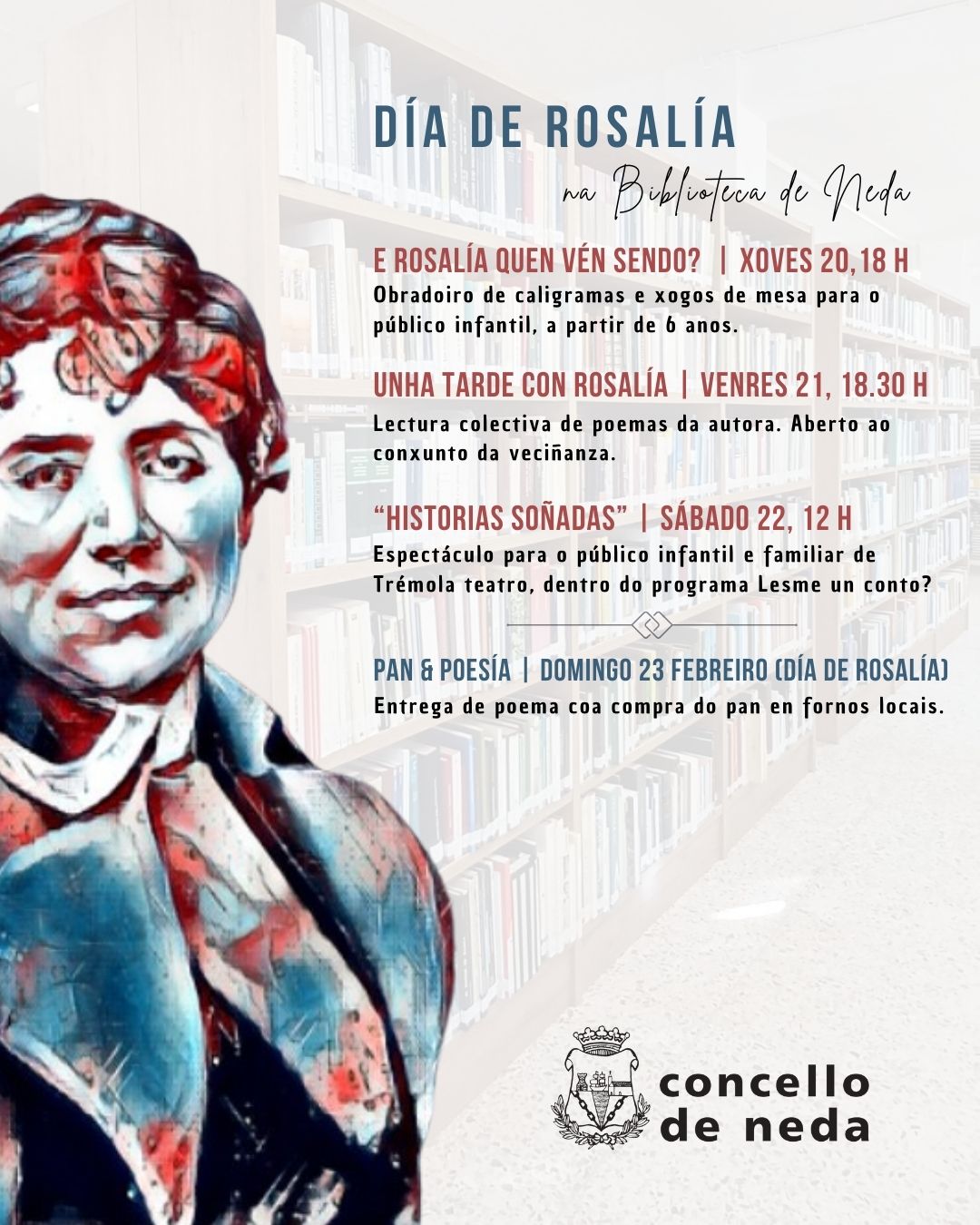 Cartel Día Rosalía