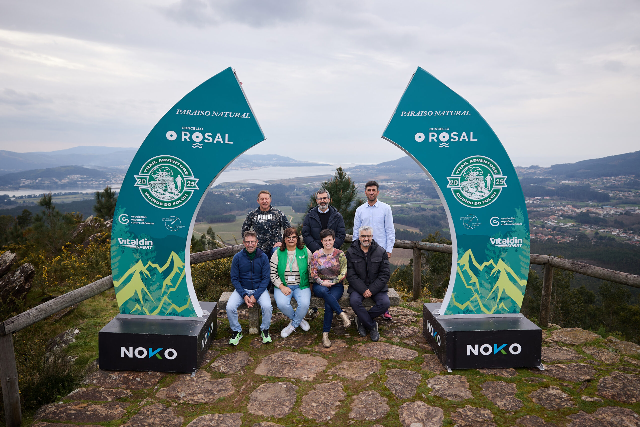 O Trail Adventure MuiìnÞos do Foloìn volve bater reìcord de participacioìn cun percorrido ineìdito