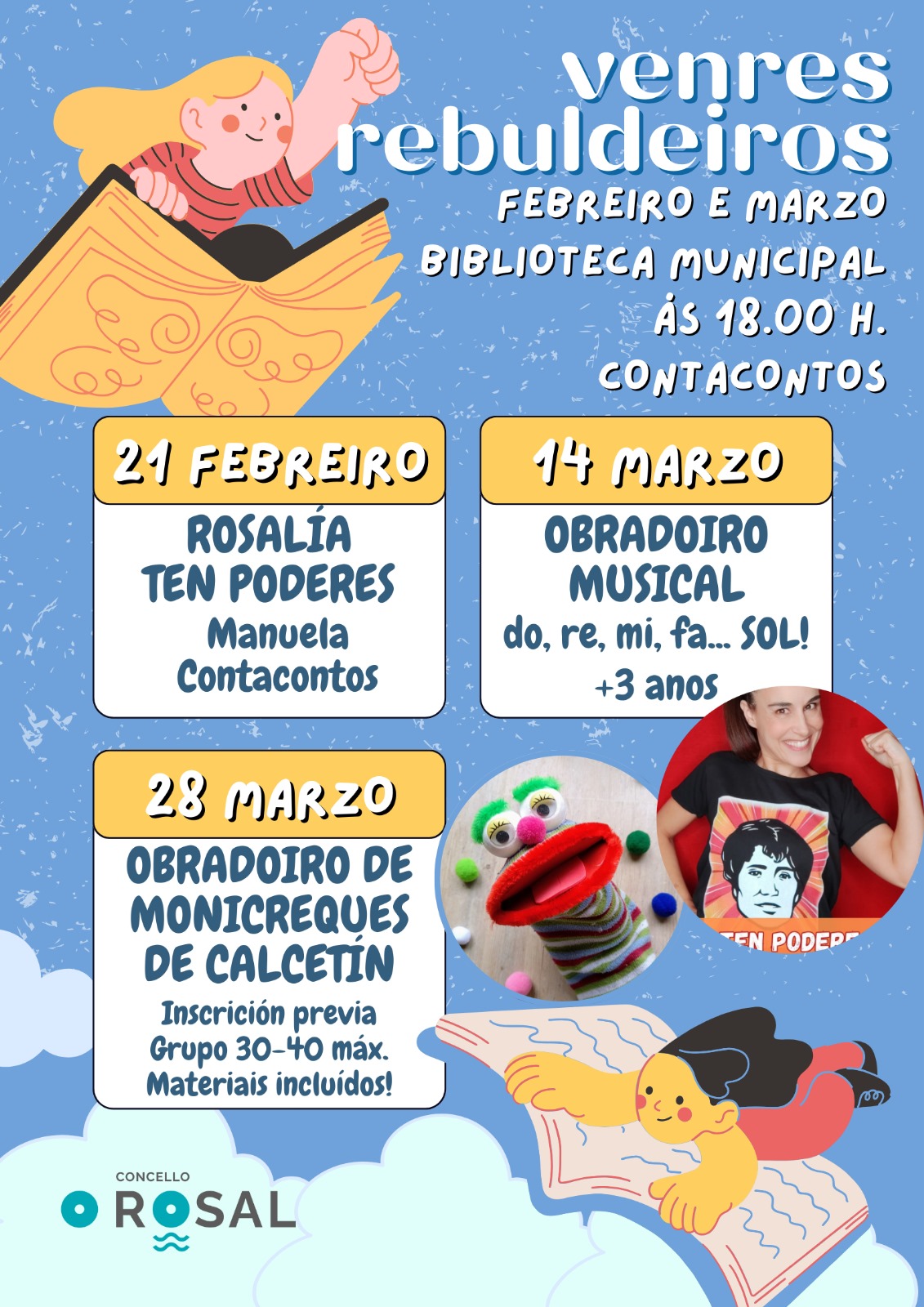 Os Venres Rebuldeiros volven con contacontos, muìsica e monicreques para facer gozar aì cativada (1)