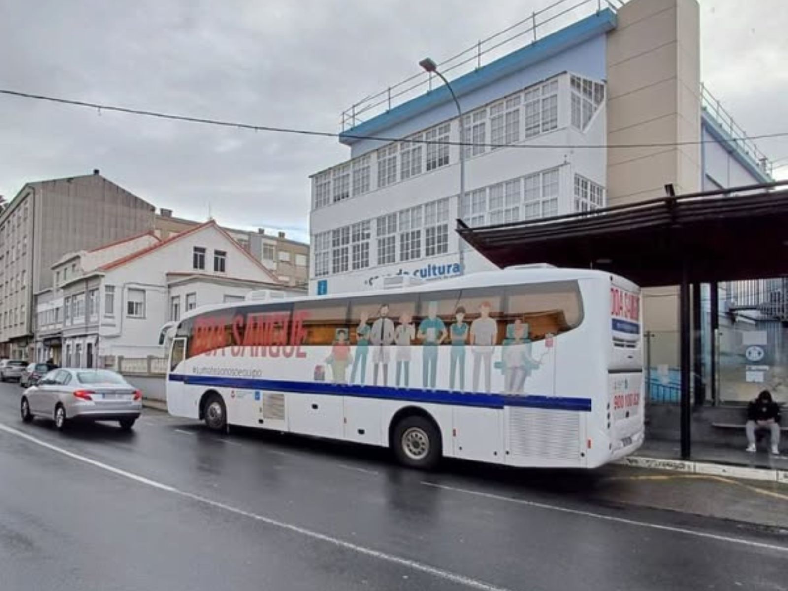 bus ADOS, durante a última visita