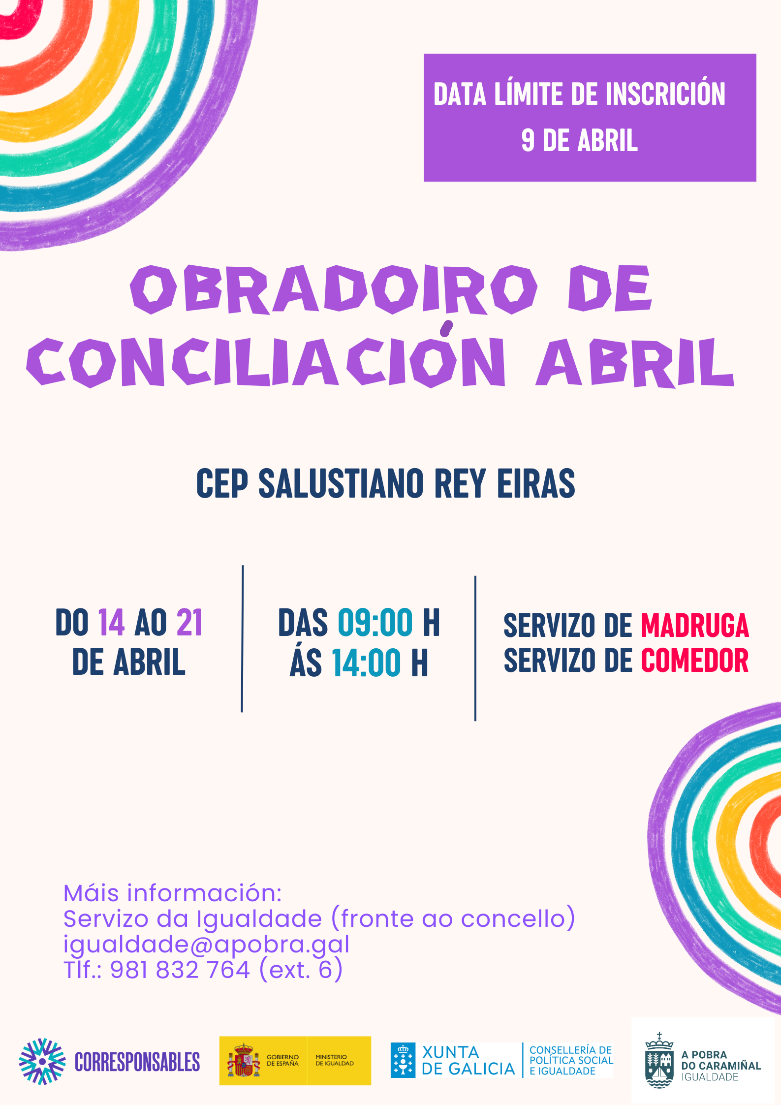 Cartel Obradoiro Abril 2025 mod