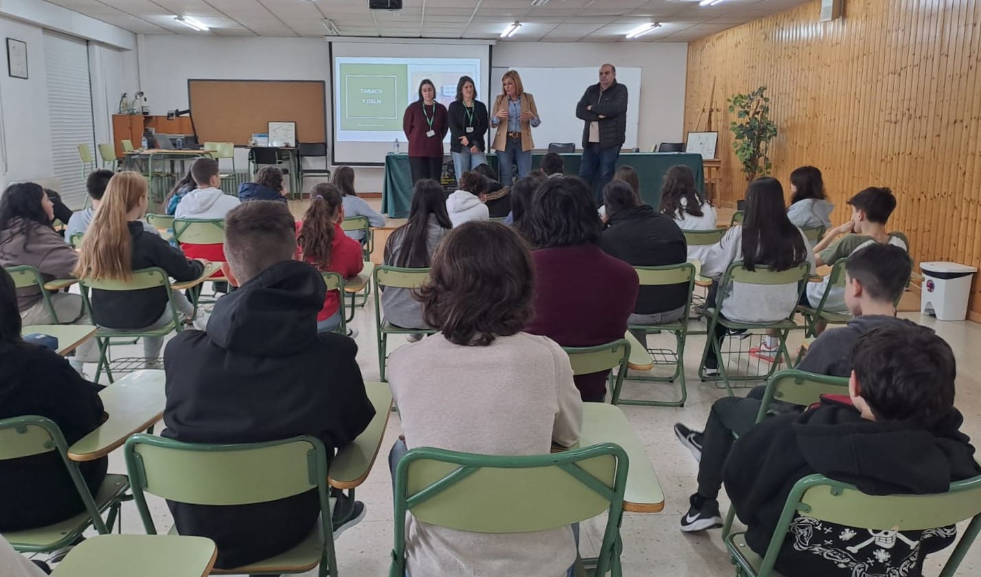 Charlas prevención tabaquismo IES Chapela
