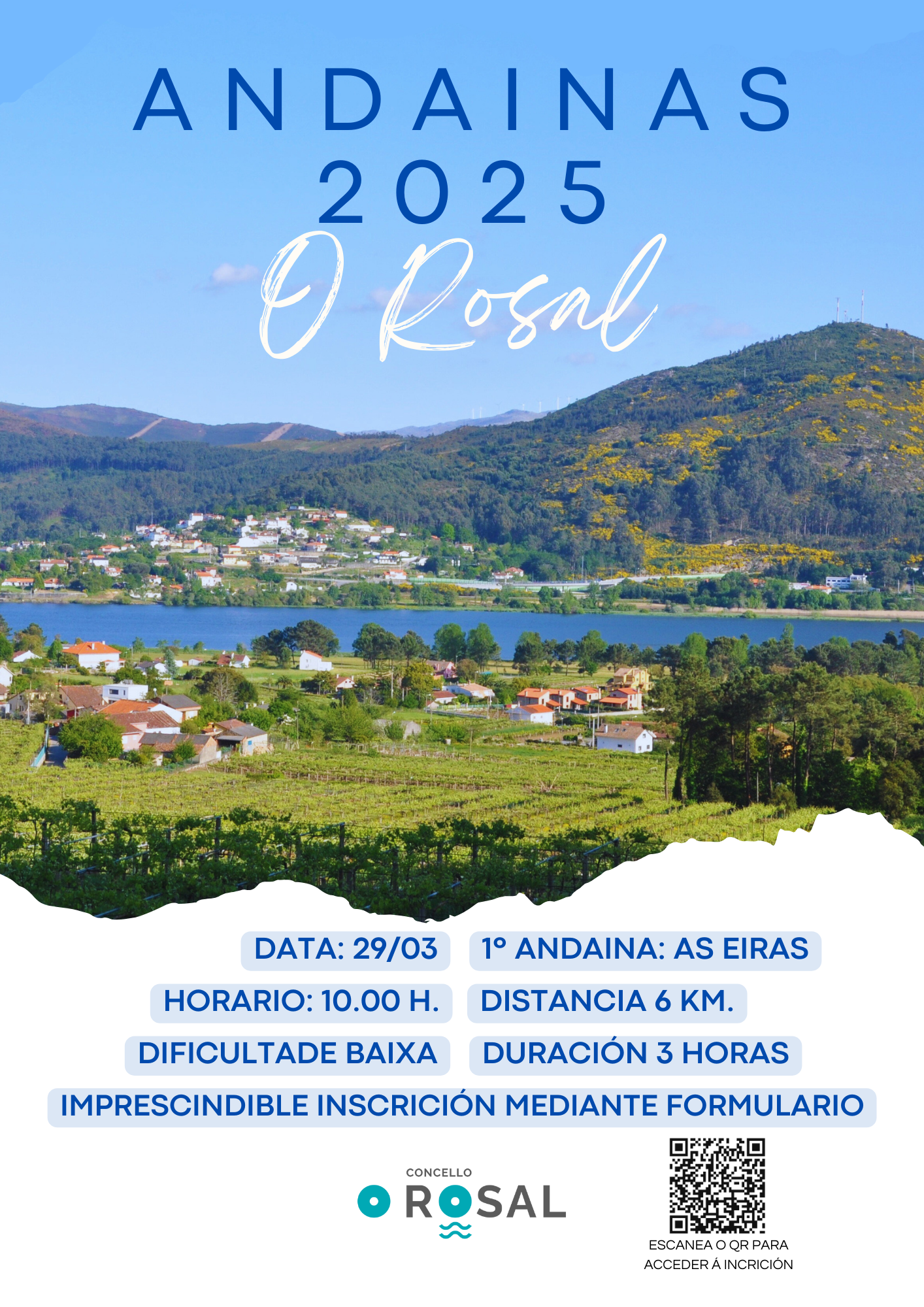 Descubrir O Rosal paso a paso cunha nova edicioìn das andainas interpretativas