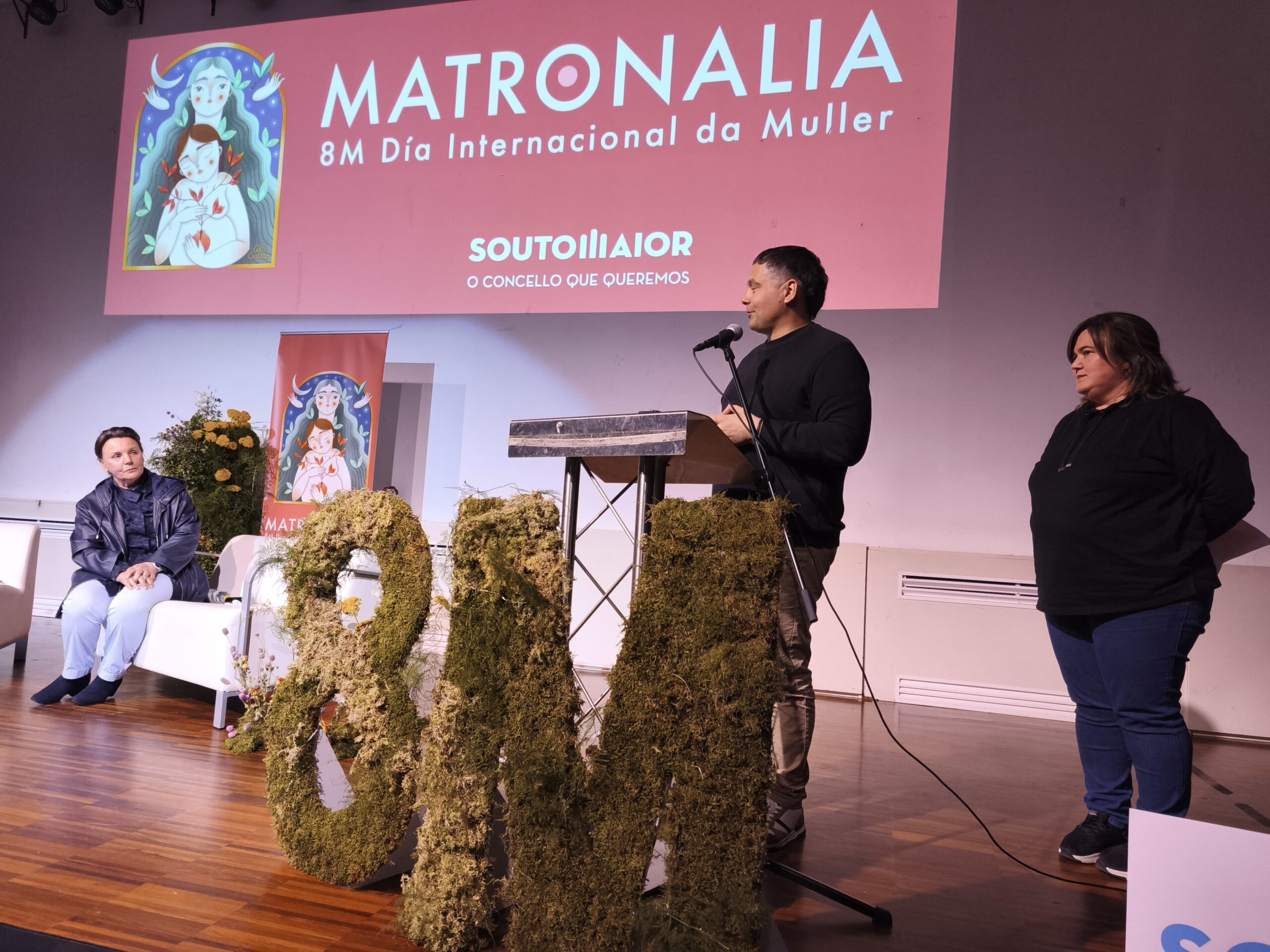 Manu Lourenzo, Rosana Martínez Boullosa e Marisol Santomé