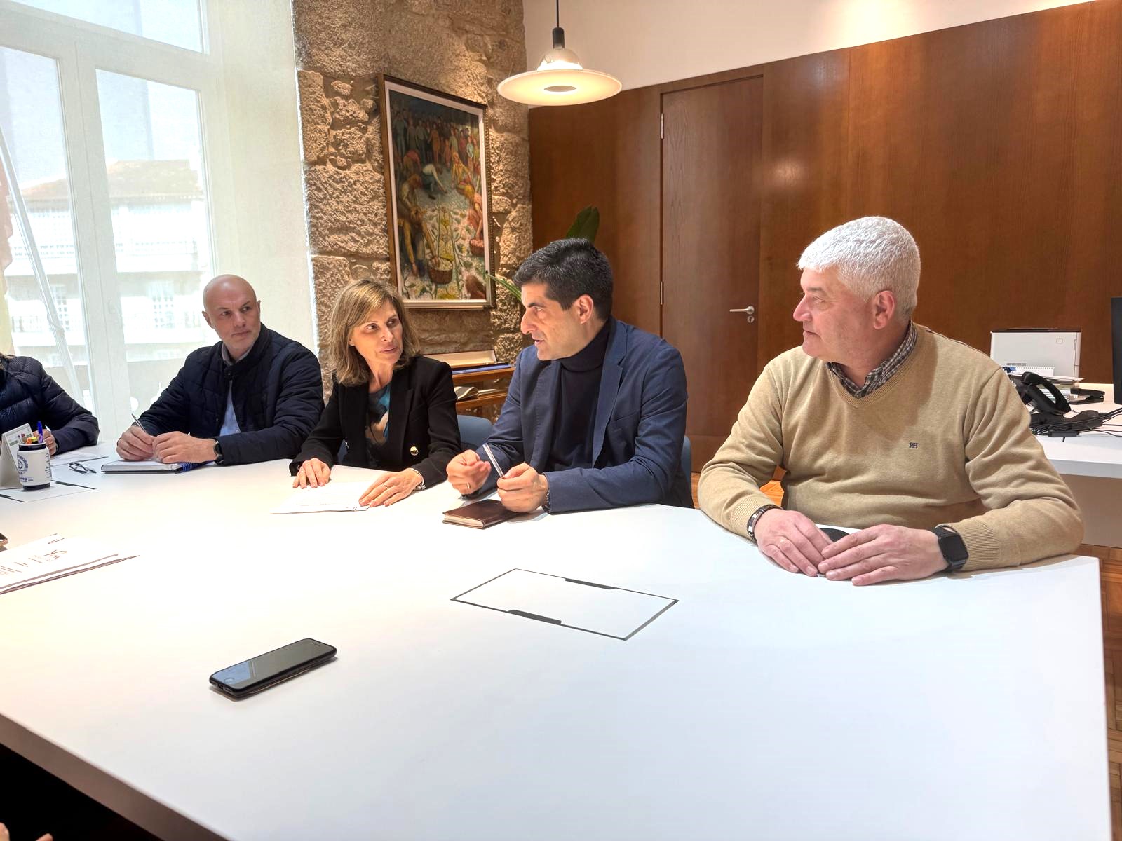 Mesa local de comercio