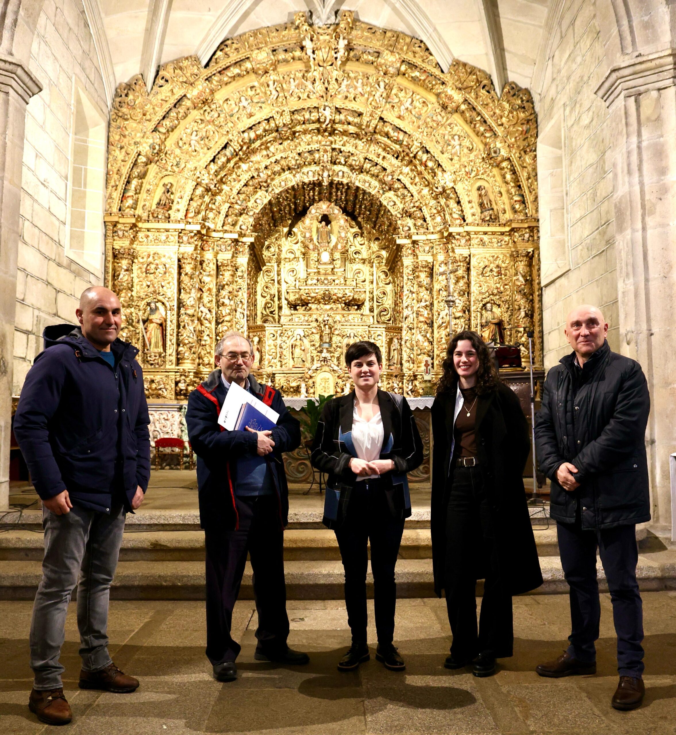 O Rosal afonda na suìa historia cun convenio innovador coa Universidade de Santiago para investigar o retablo de Santa MarinÞa