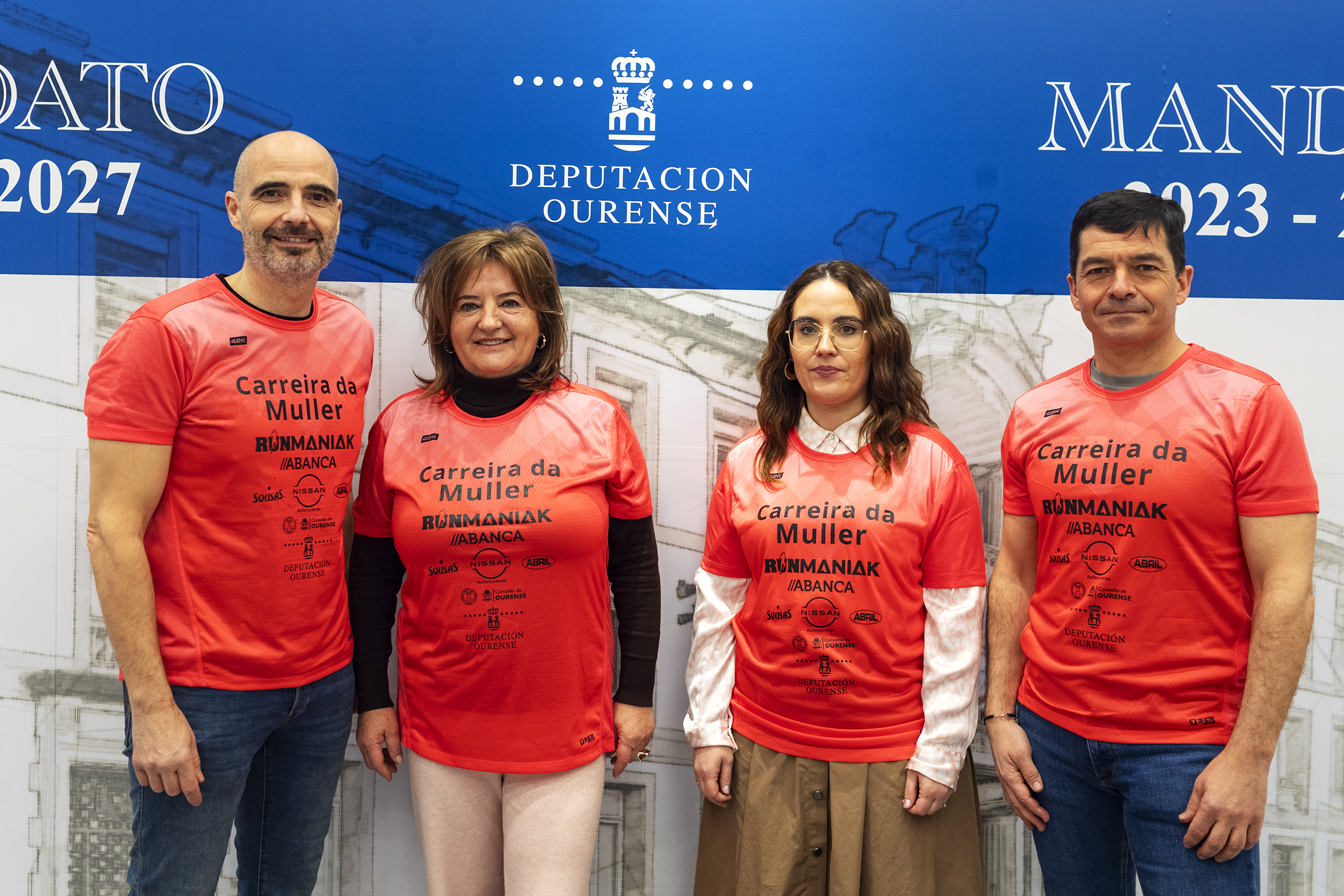 Presentación Camiseta Carreira da Muller