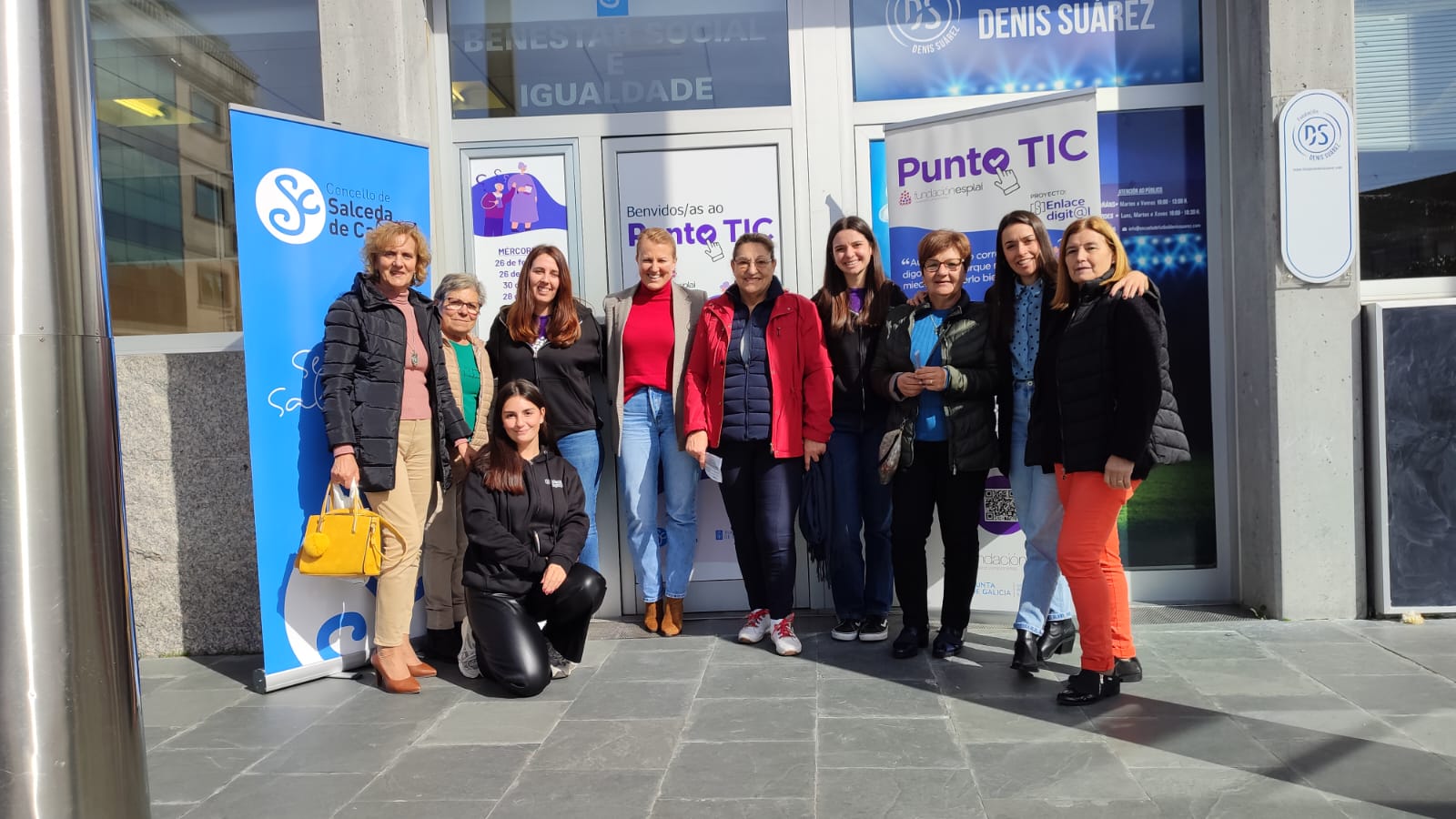 UDUARIAS, EDUCADORAS, SELENE E LOLI EN FEBREIRO