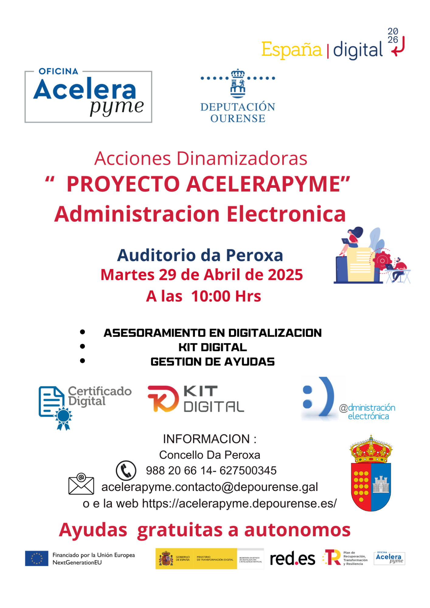 CARTEL ACELERAPYME A PEROXA