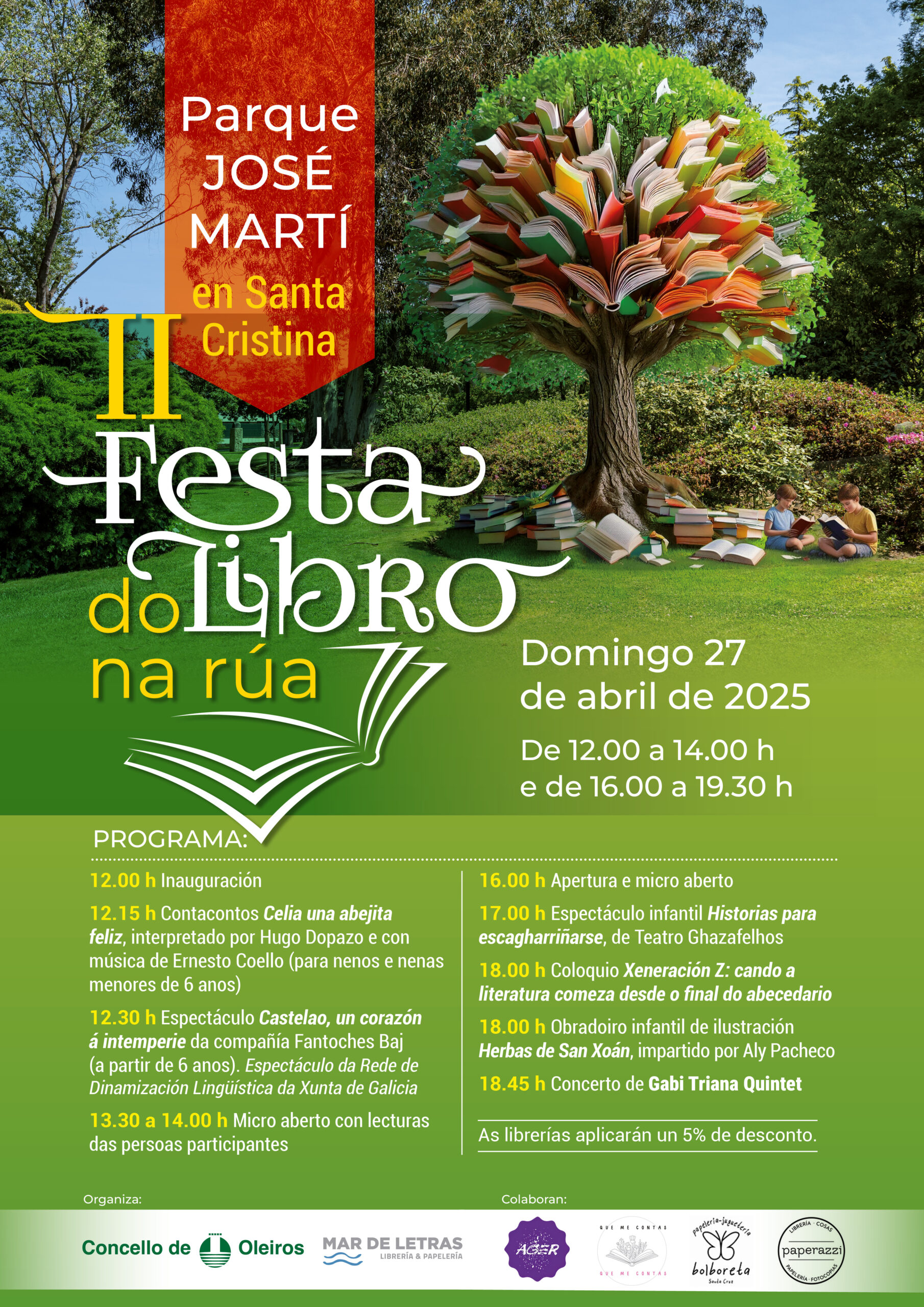 CARTEL FESTA LIBRO 25