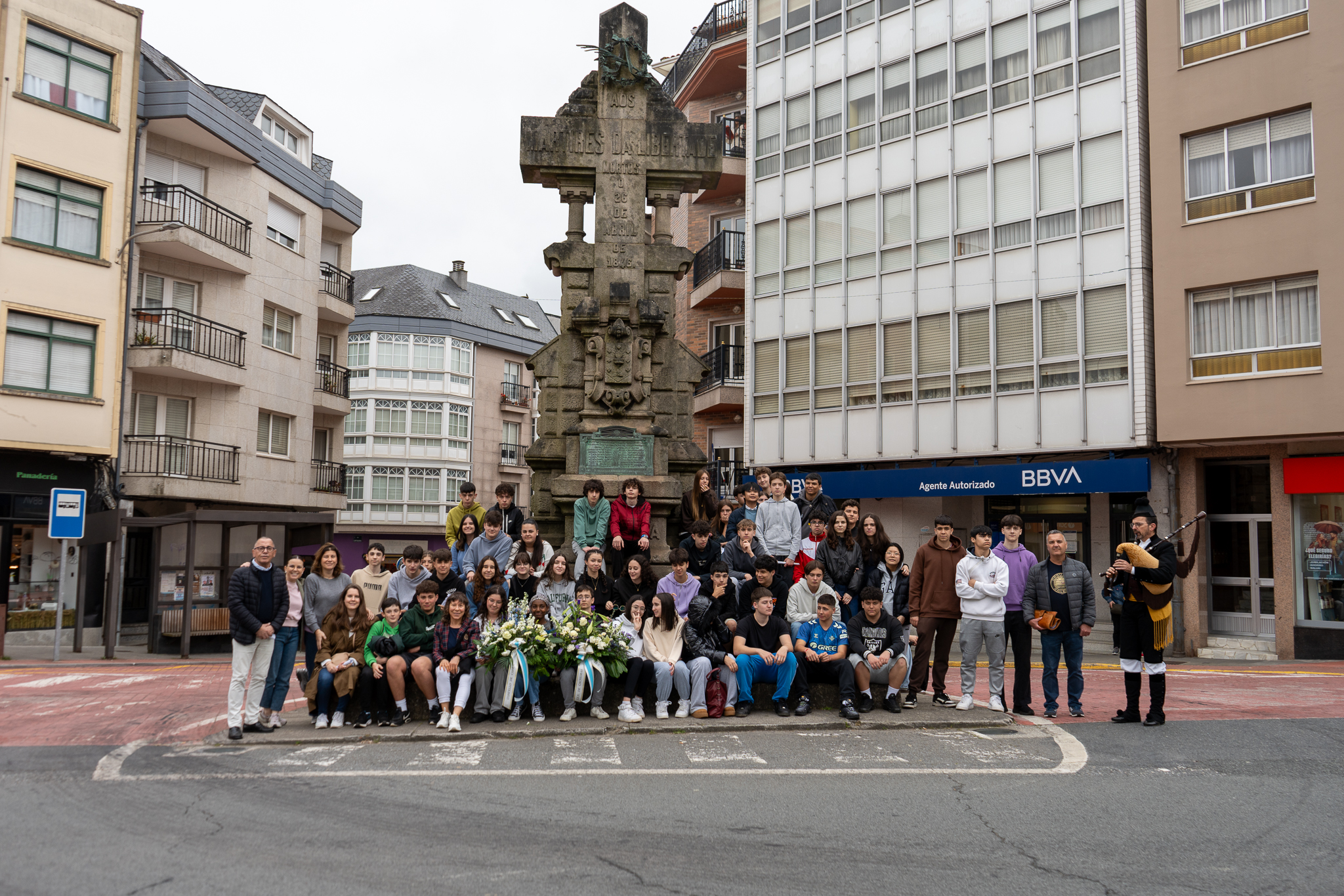 FOTO CARRAL- Homenaxe Martires de Carral