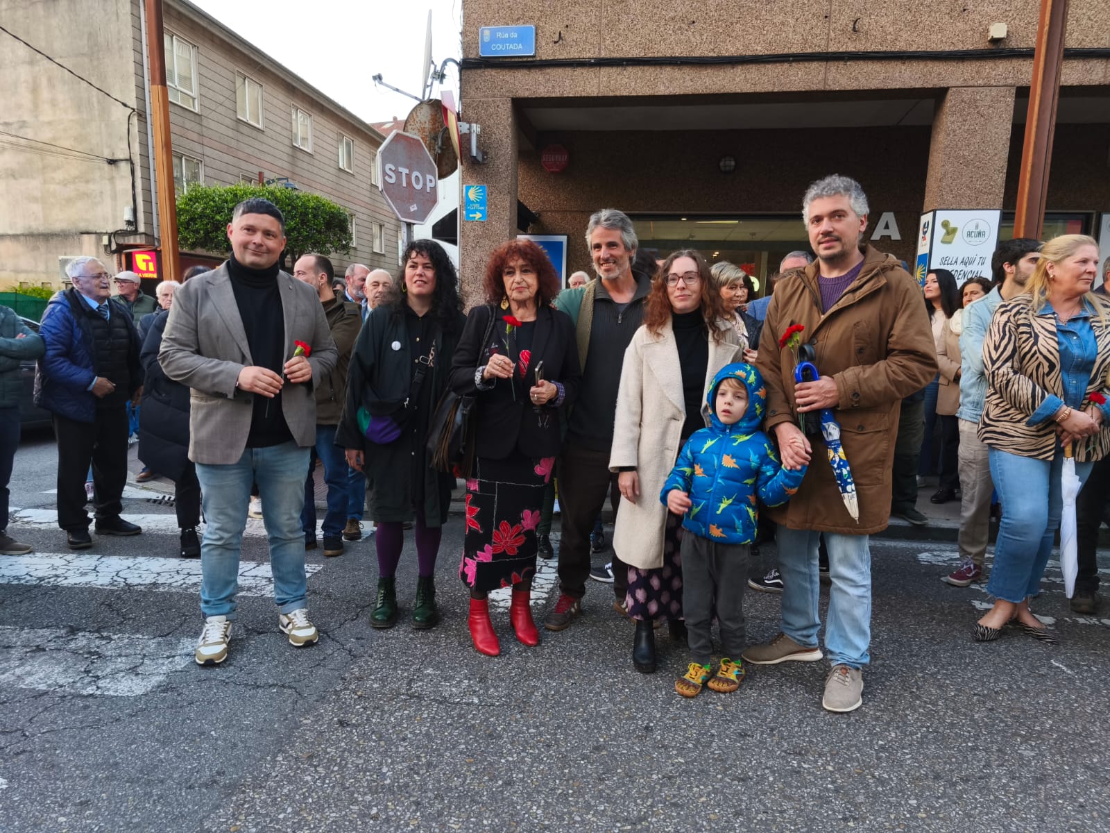 Manu Lourenzo e a familia de Fernando Pereira