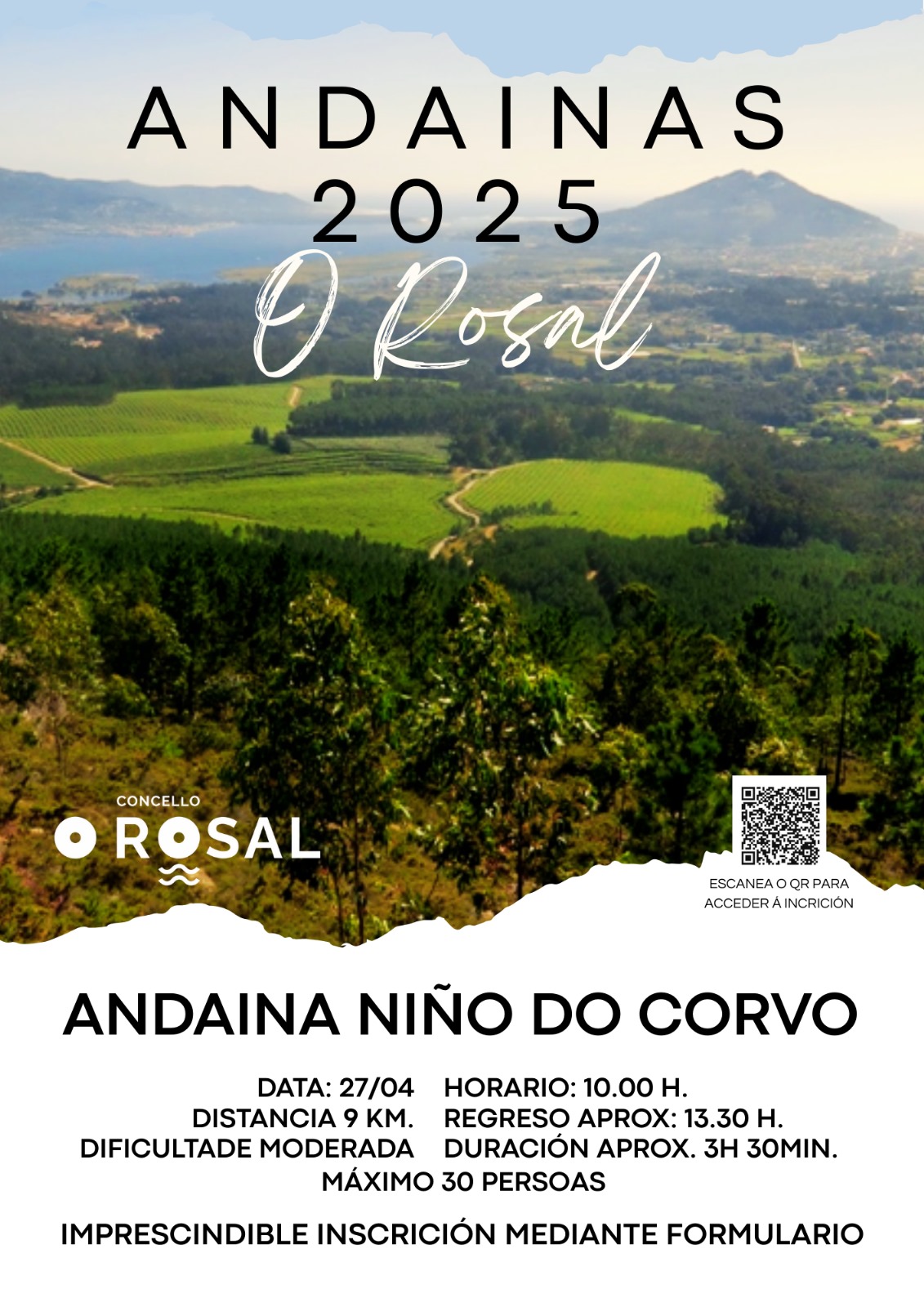 Miradoiros e lendas por descubrir na segunda andaina interpretativa de 2025