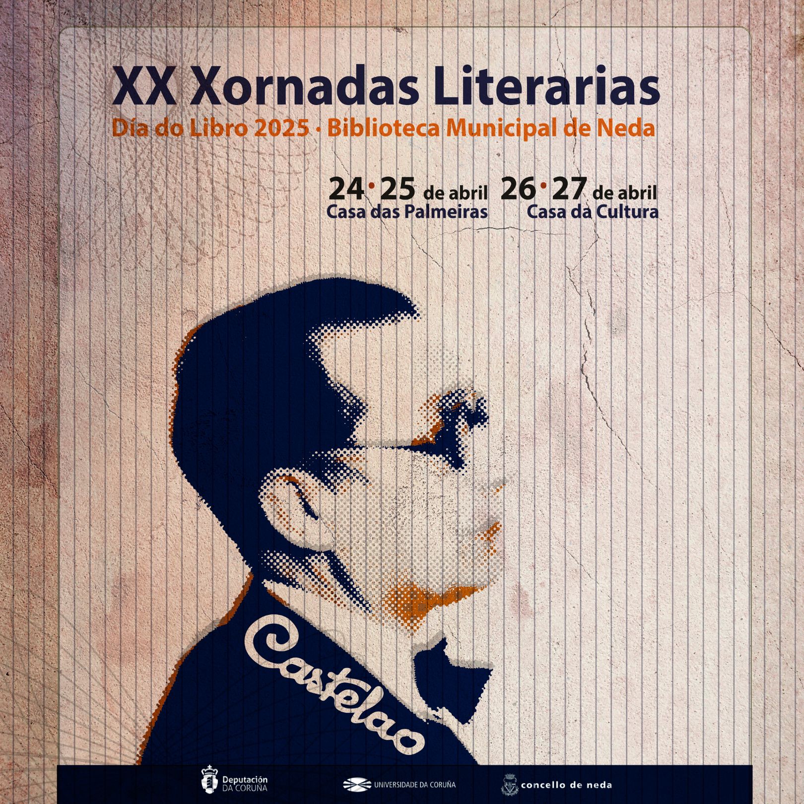 cartel Xornadas literarias Neda