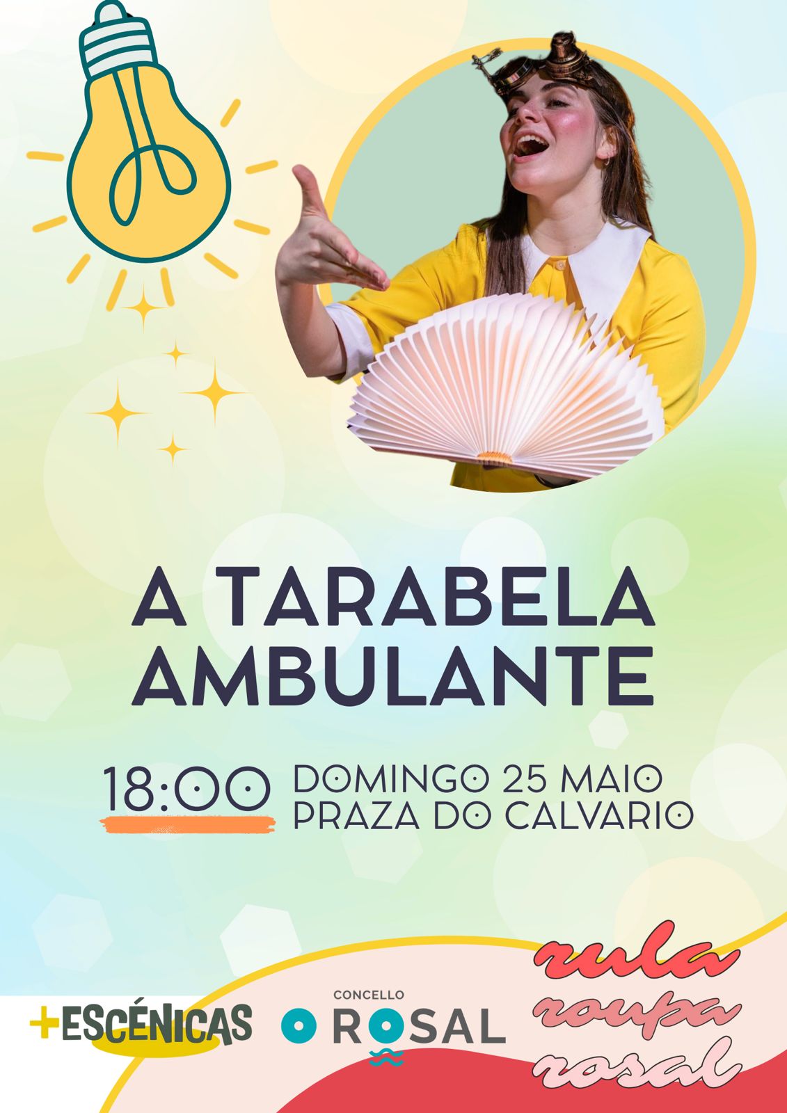 Actuacion infantil Rula Roupa Rosal 2025