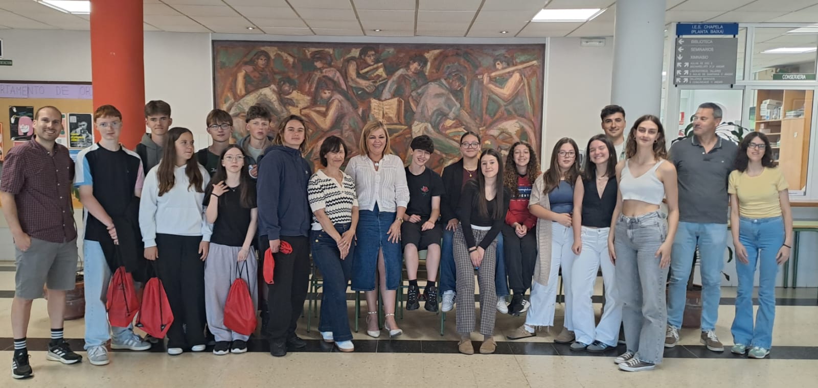 Alumnado Intercambio Francia