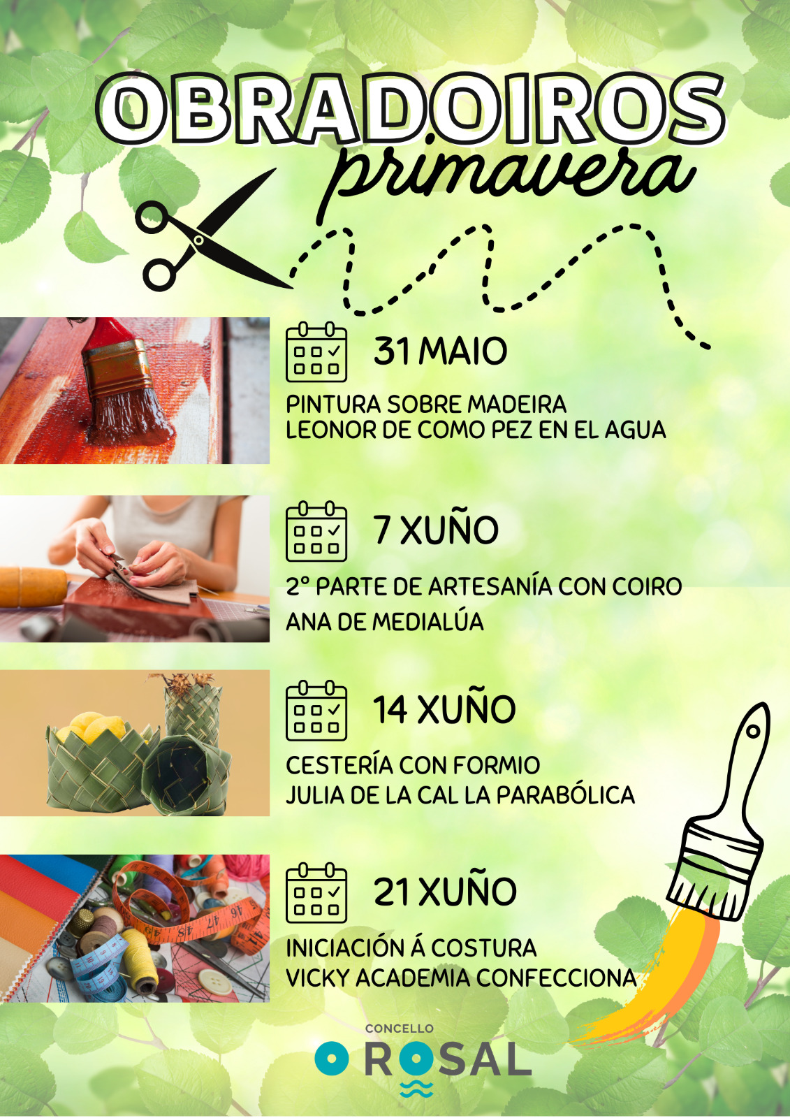 Obradoiros de primavera o rosal (1)