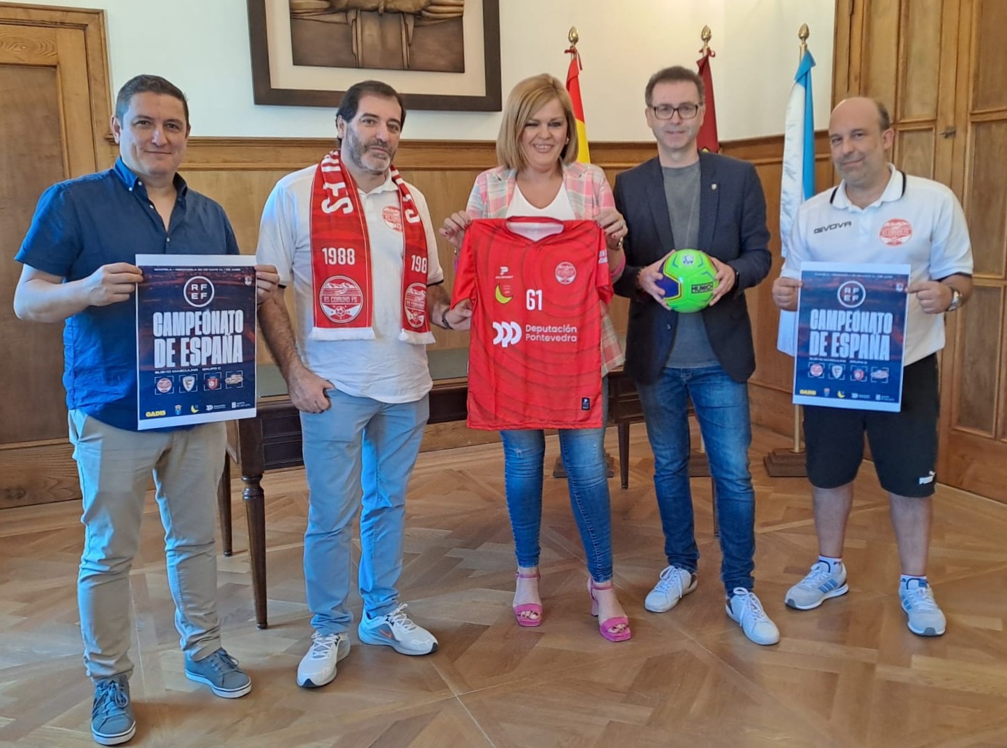 Presentación Campionato España FS Sub-10