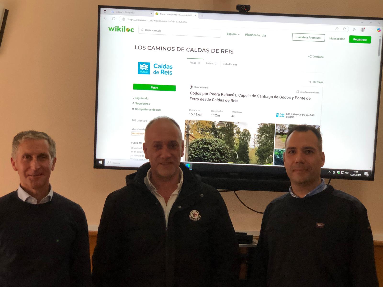 Presentación sendas Caldas de Reis