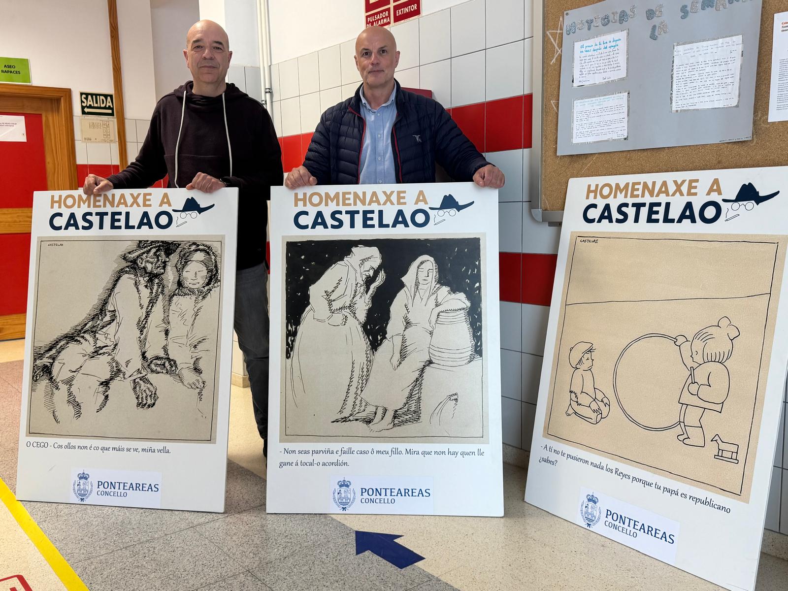 Viñetas Castelao en IES Barral