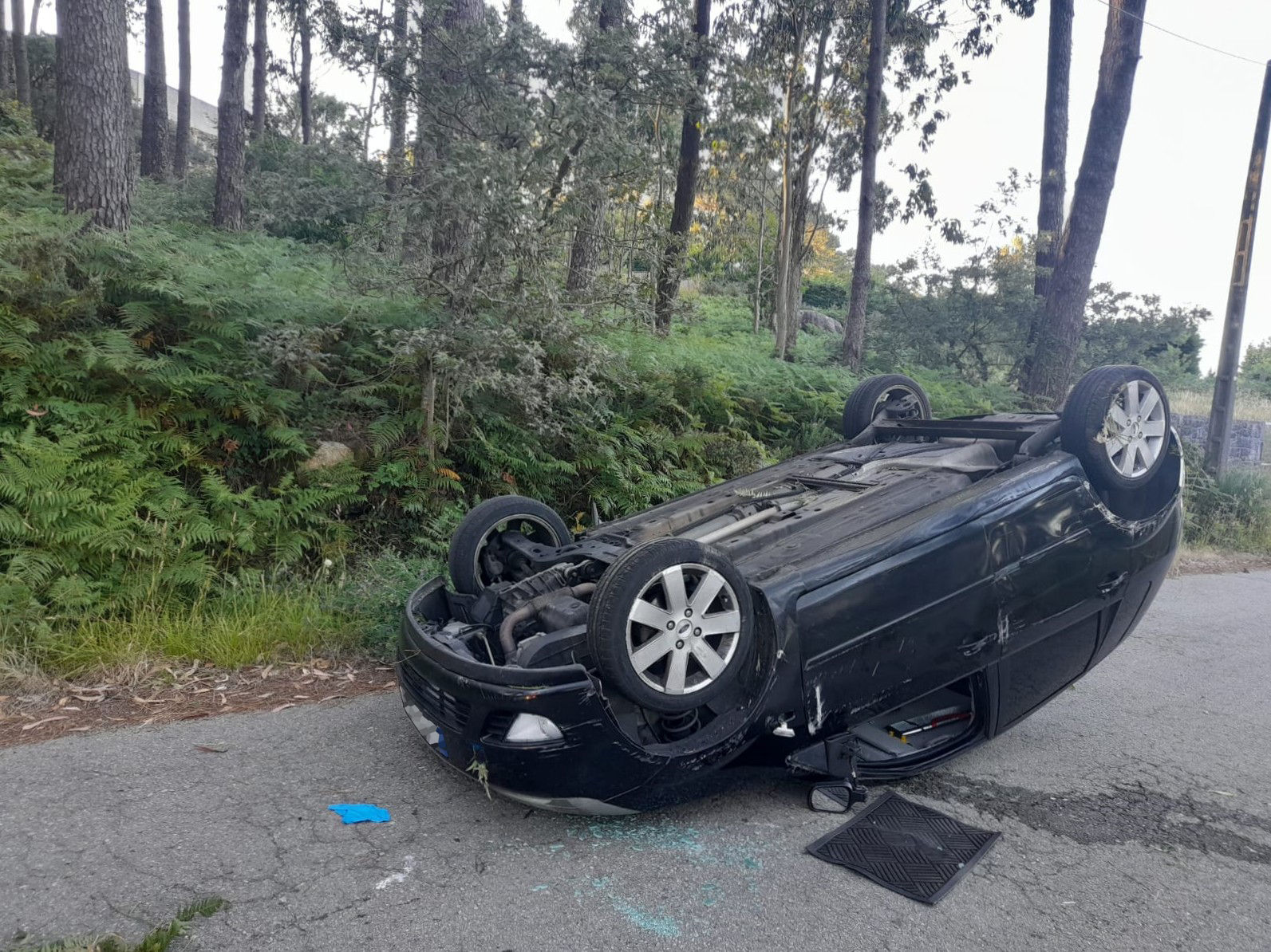 Accidente Os Páramos Ribeira 1