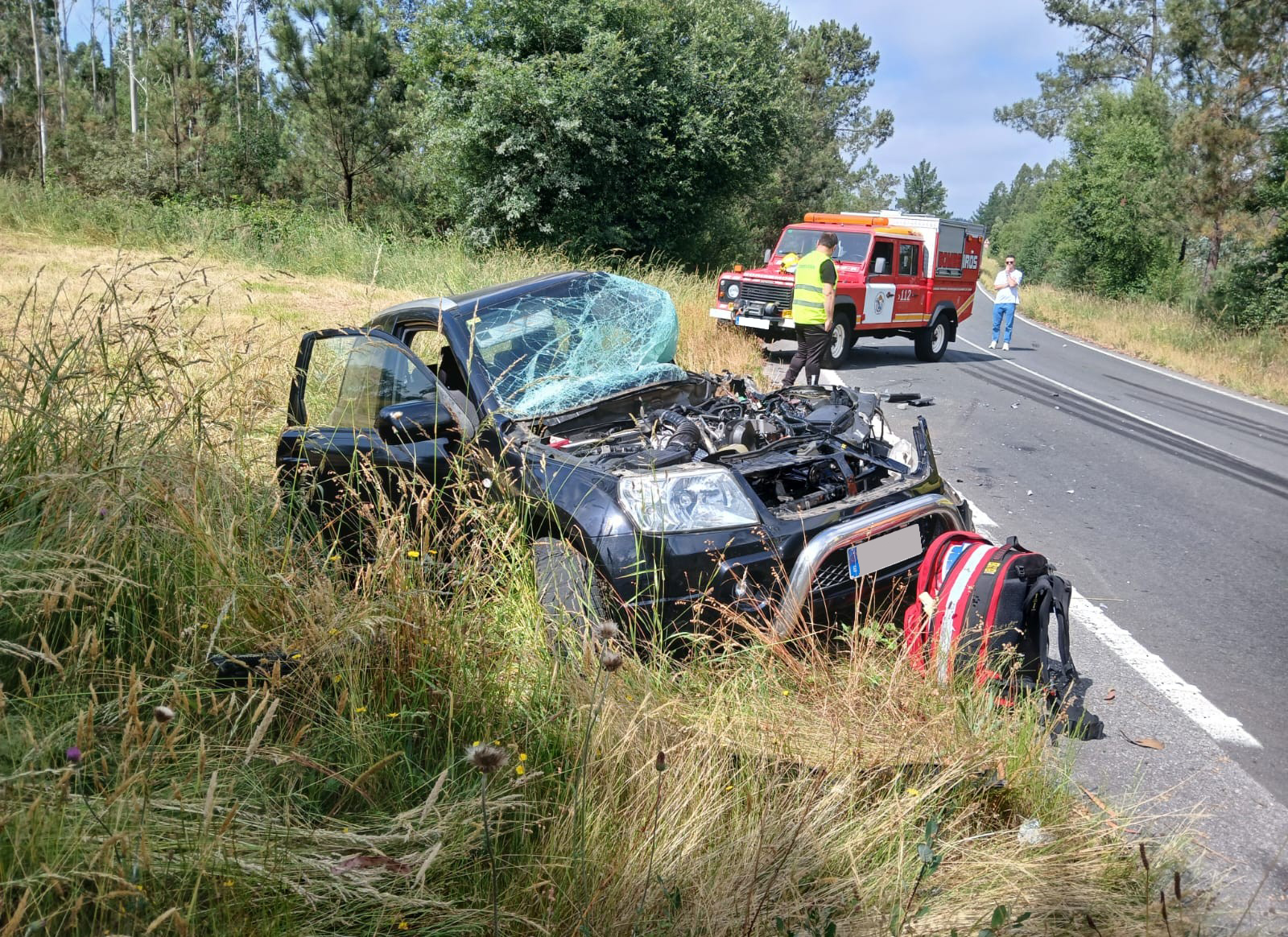 Accidente Santa Comba 1