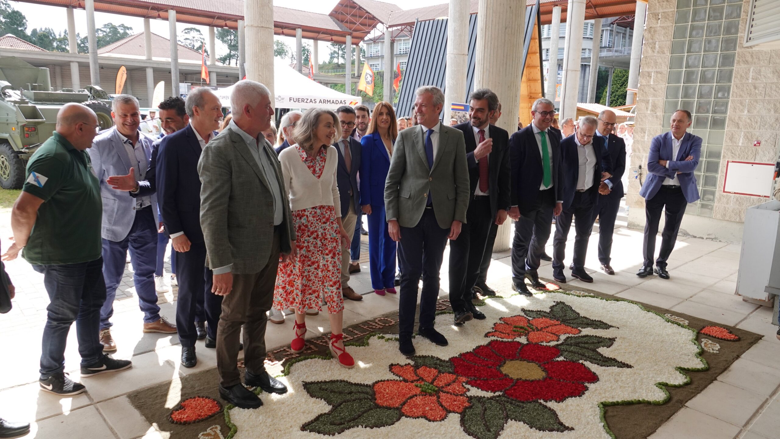 Alfombra do Corpus de Ponteareas en Festur 2024