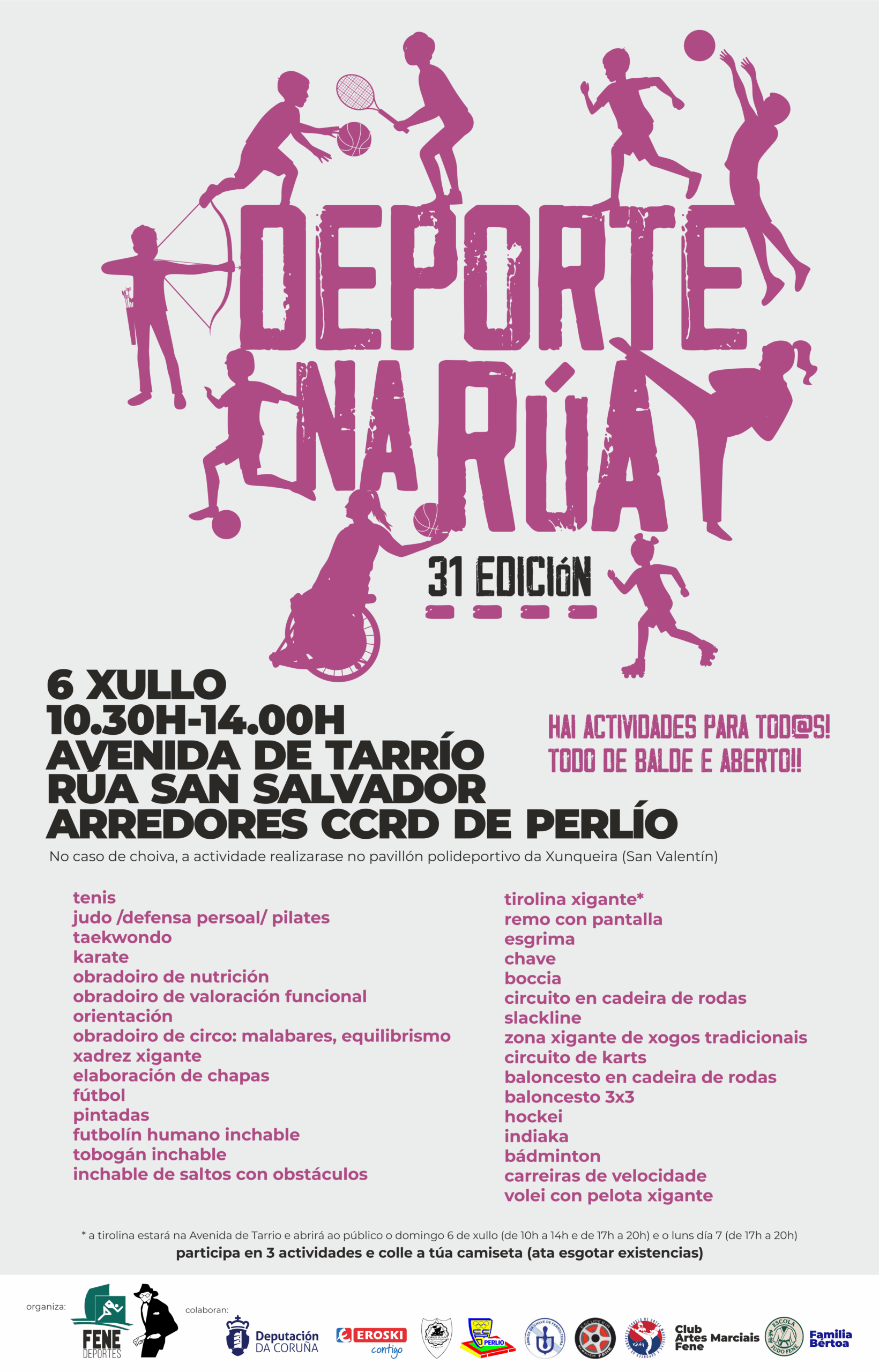 CARTAZ DEPORTE NA RUA 2025