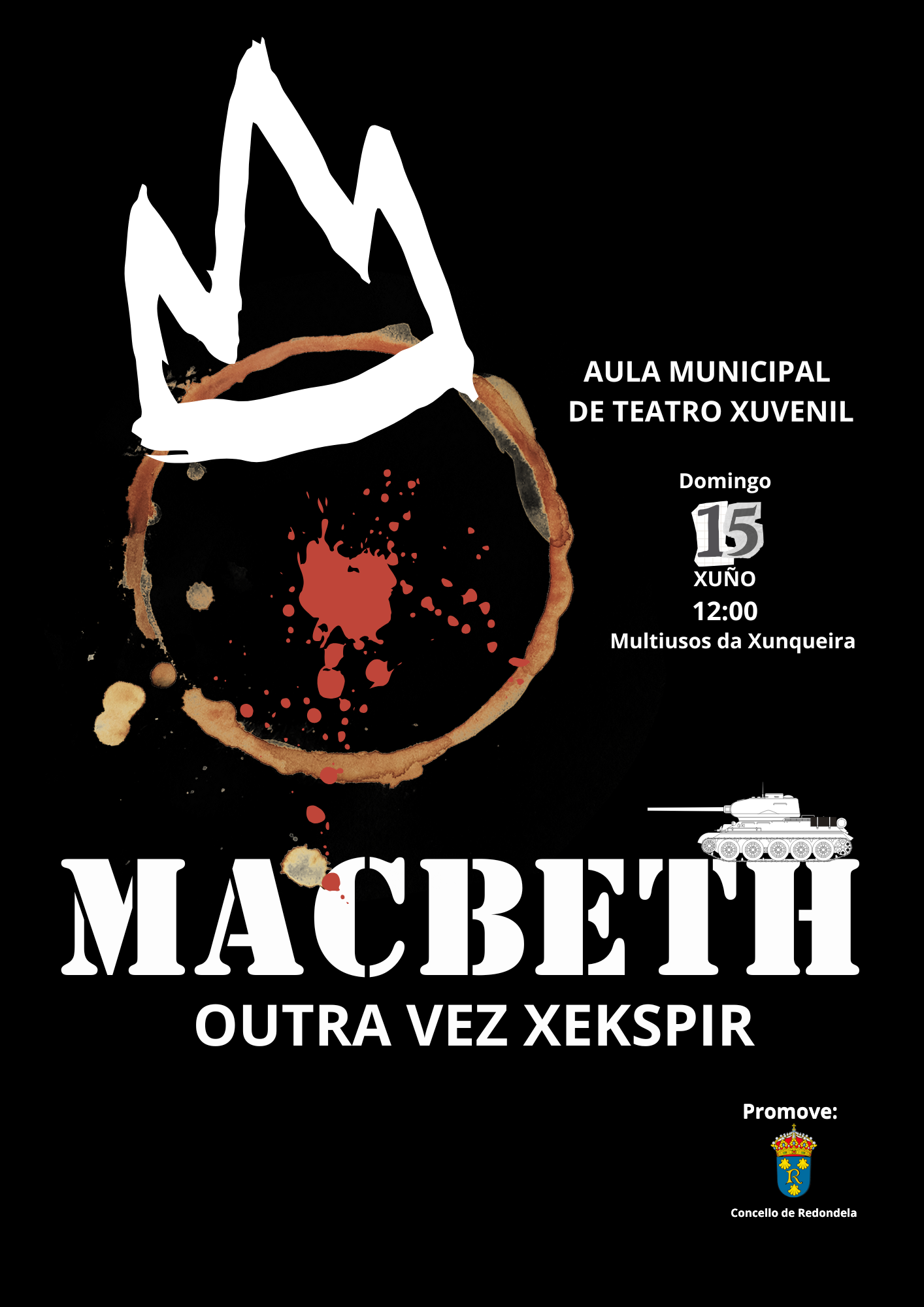 CARTEL MACBETH REDONDELA
